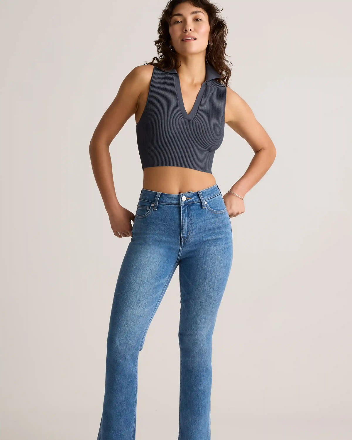 Bella Stretch Kick Flare Jeans