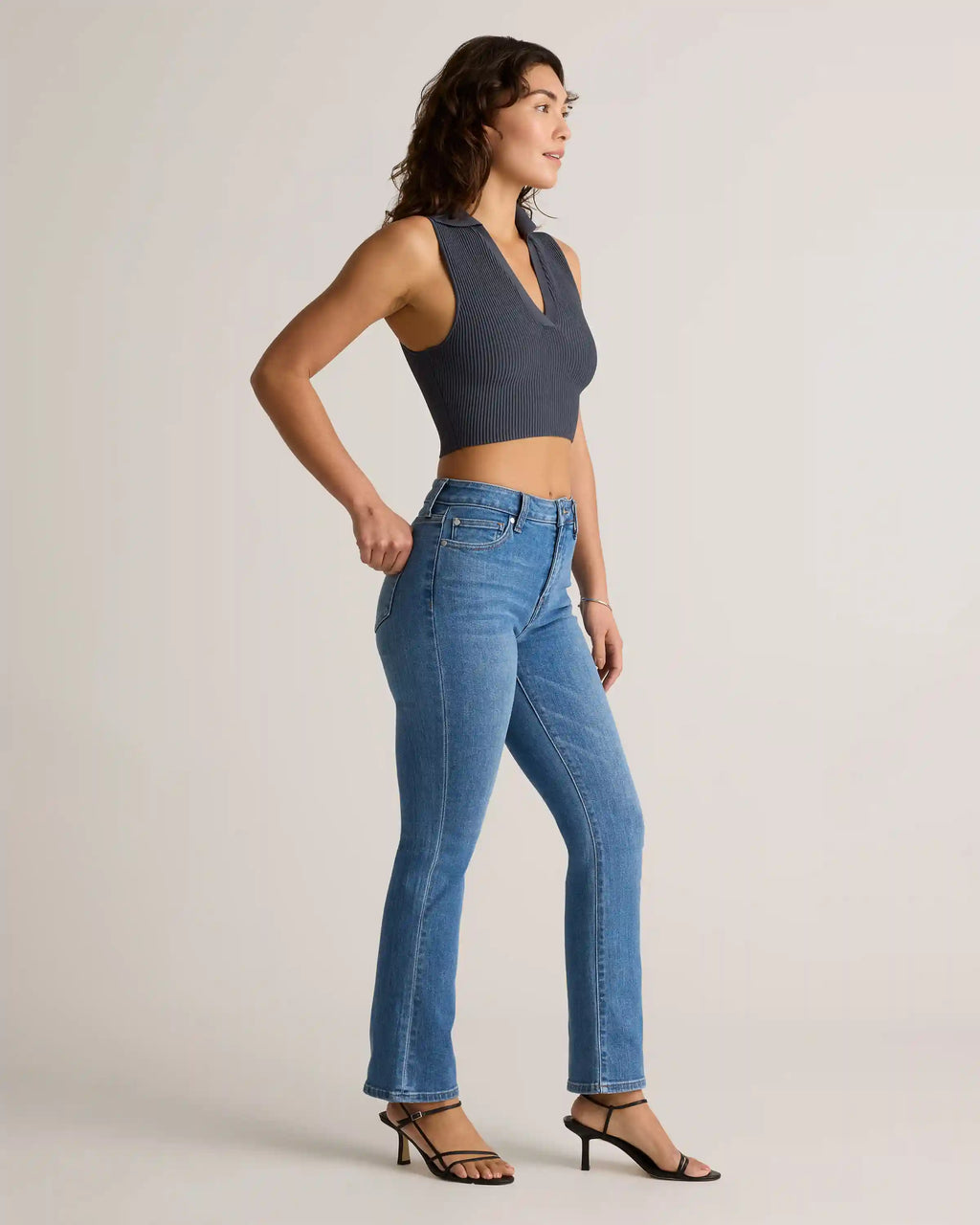 Bella Stretch Kick Flare Jeans