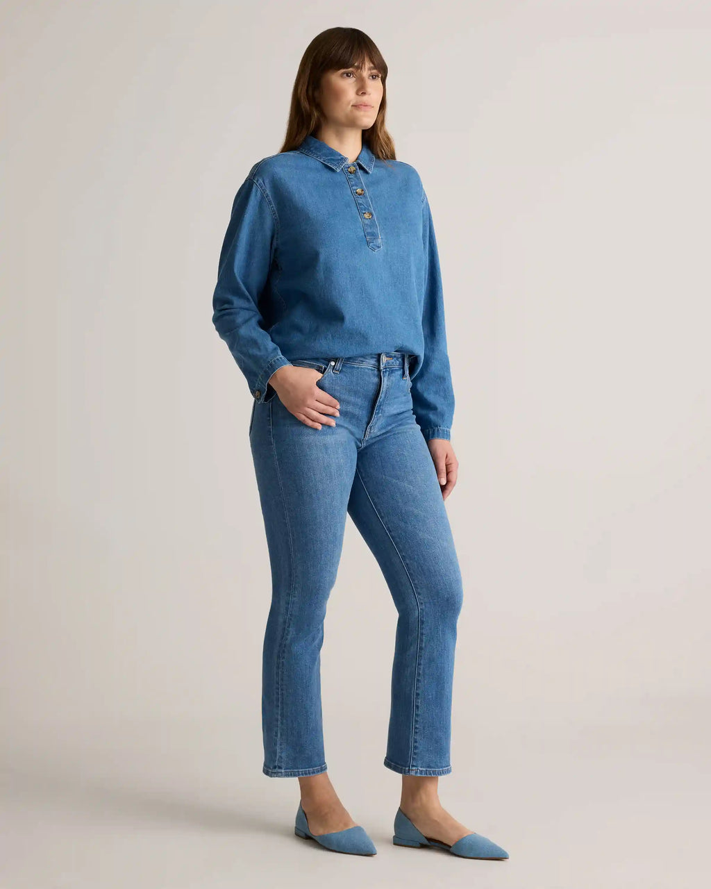 Bella Stretch Kick Flare Jeans