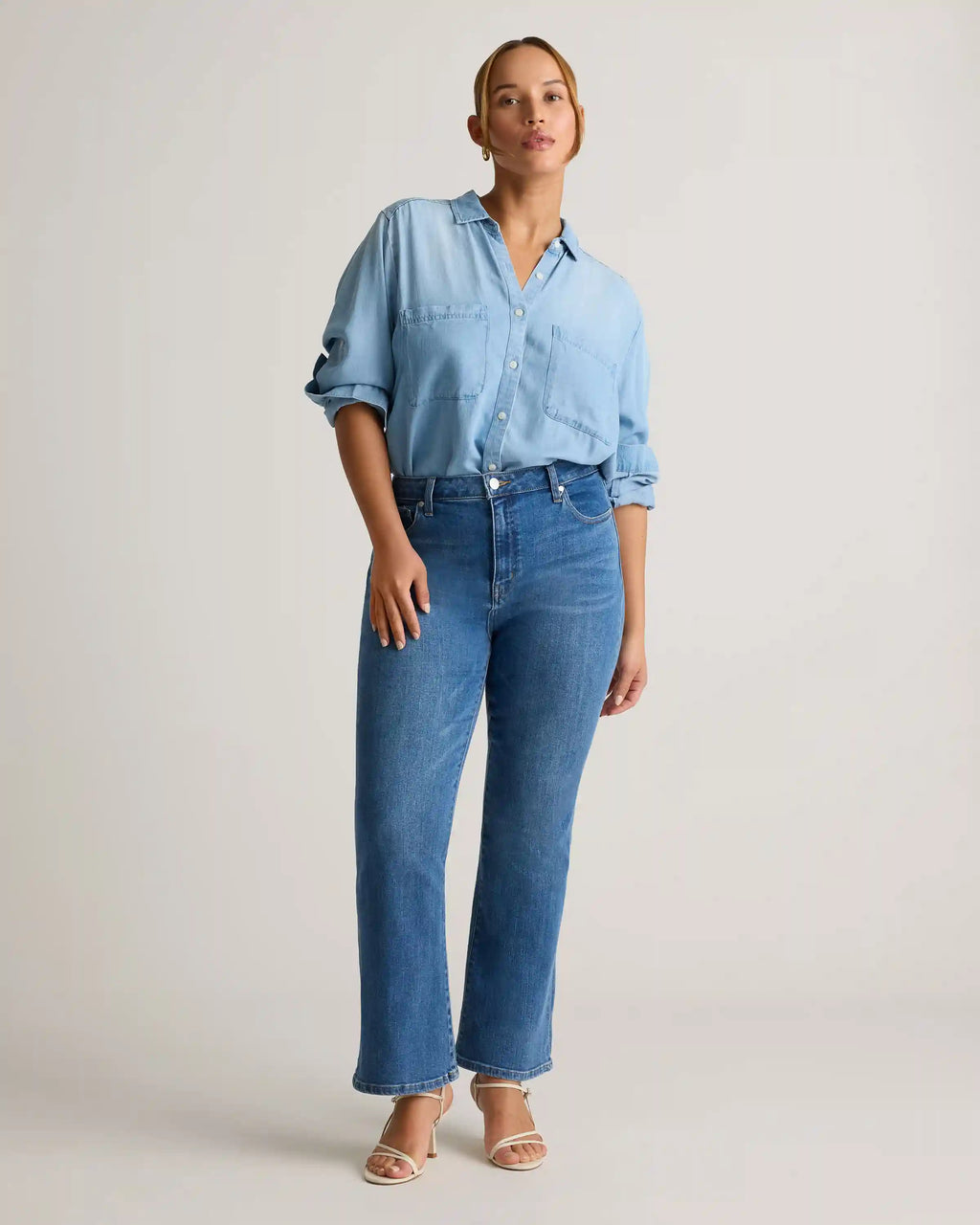 Bella Stretch Kick Flare Jeans