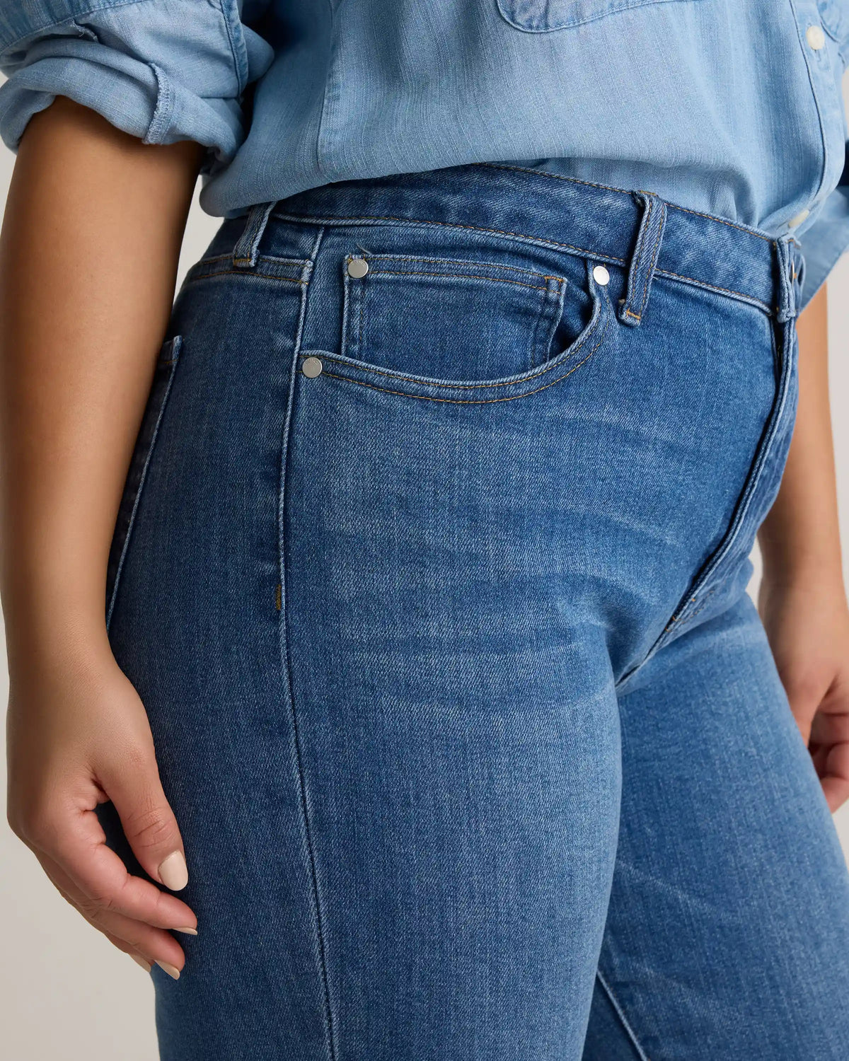 Bella Stretch Kick Flare Jeans