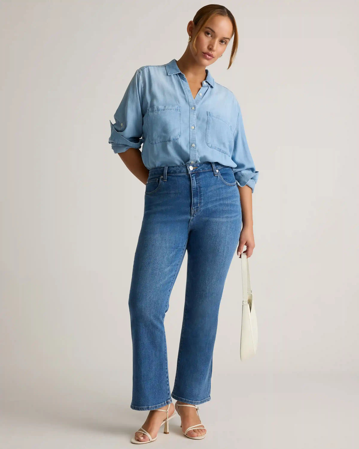 Bella Stretch Kick Flare Jeans