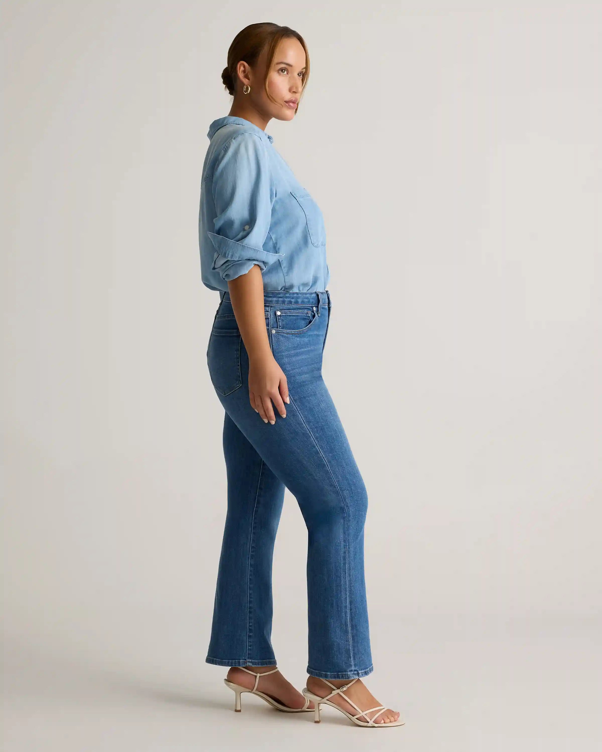 Bella Stretch Kick Flare Jeans