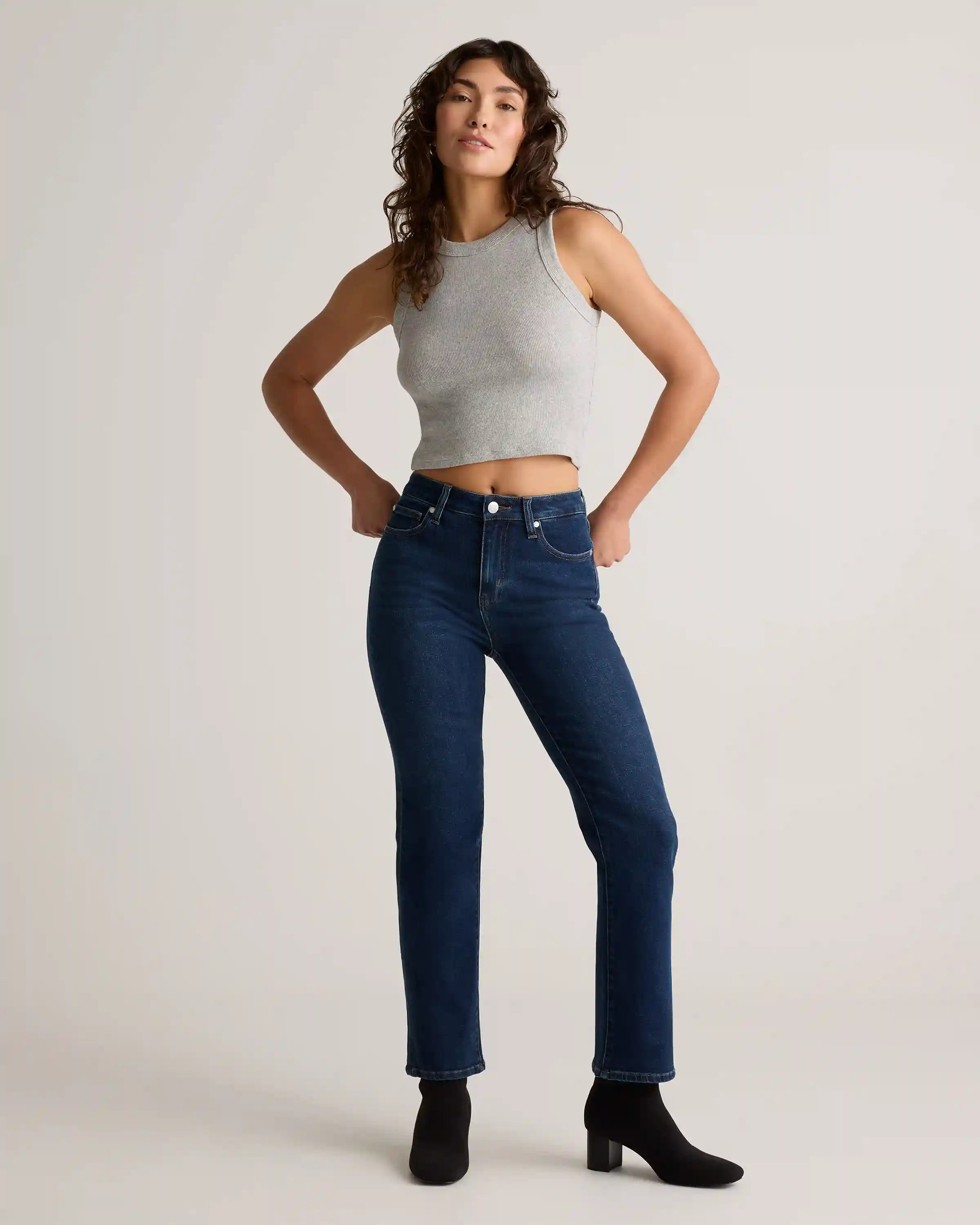 Bella Stretch Straight Jeans