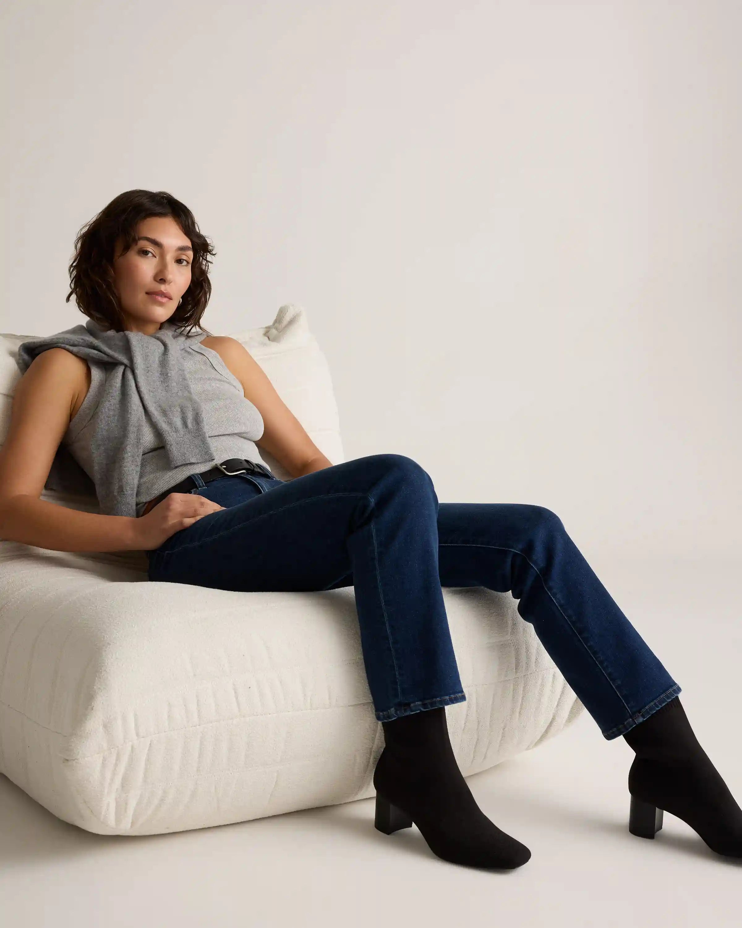 Bella Stretch Straight Jeans