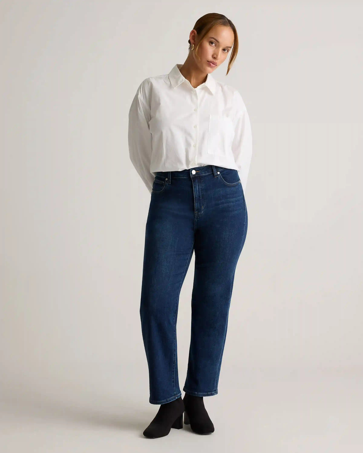 Bella Stretch Straight Jeans