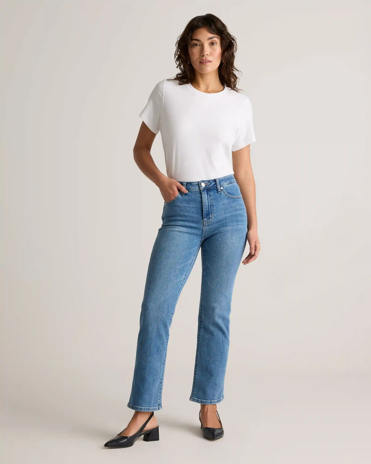 Bella Stretch Straight Jeans