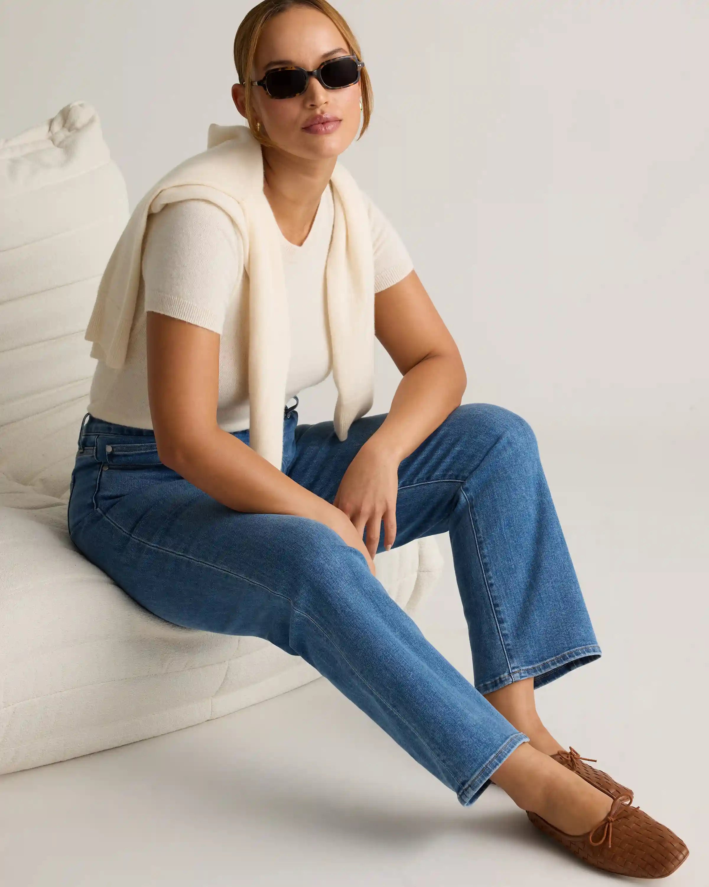 Bella Stretch Straight Jeans