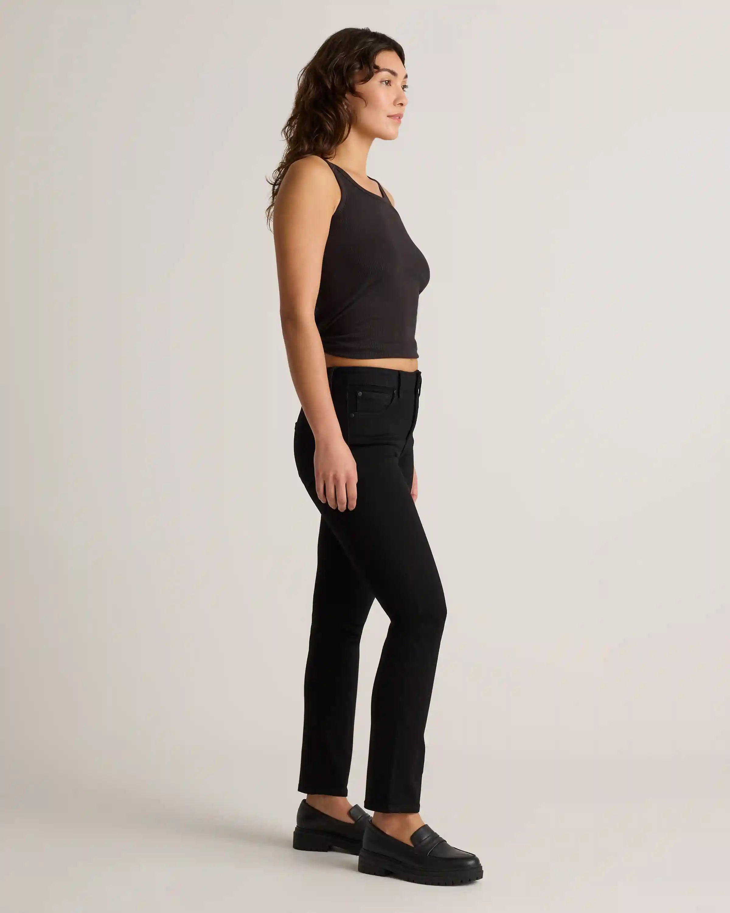 Luna Stretch Slim Straight Jeans