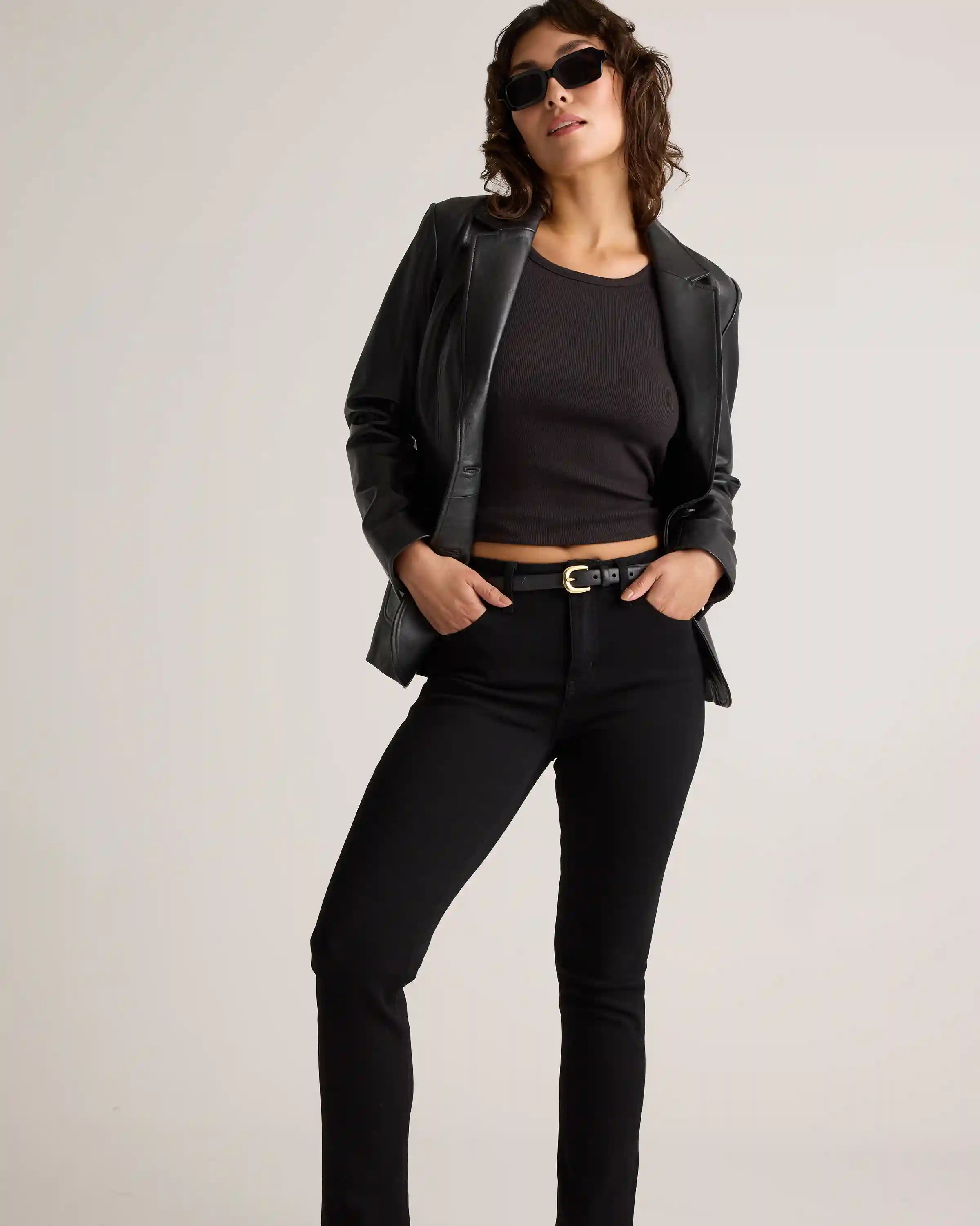 Luna Stretch Slim Straight Jeans