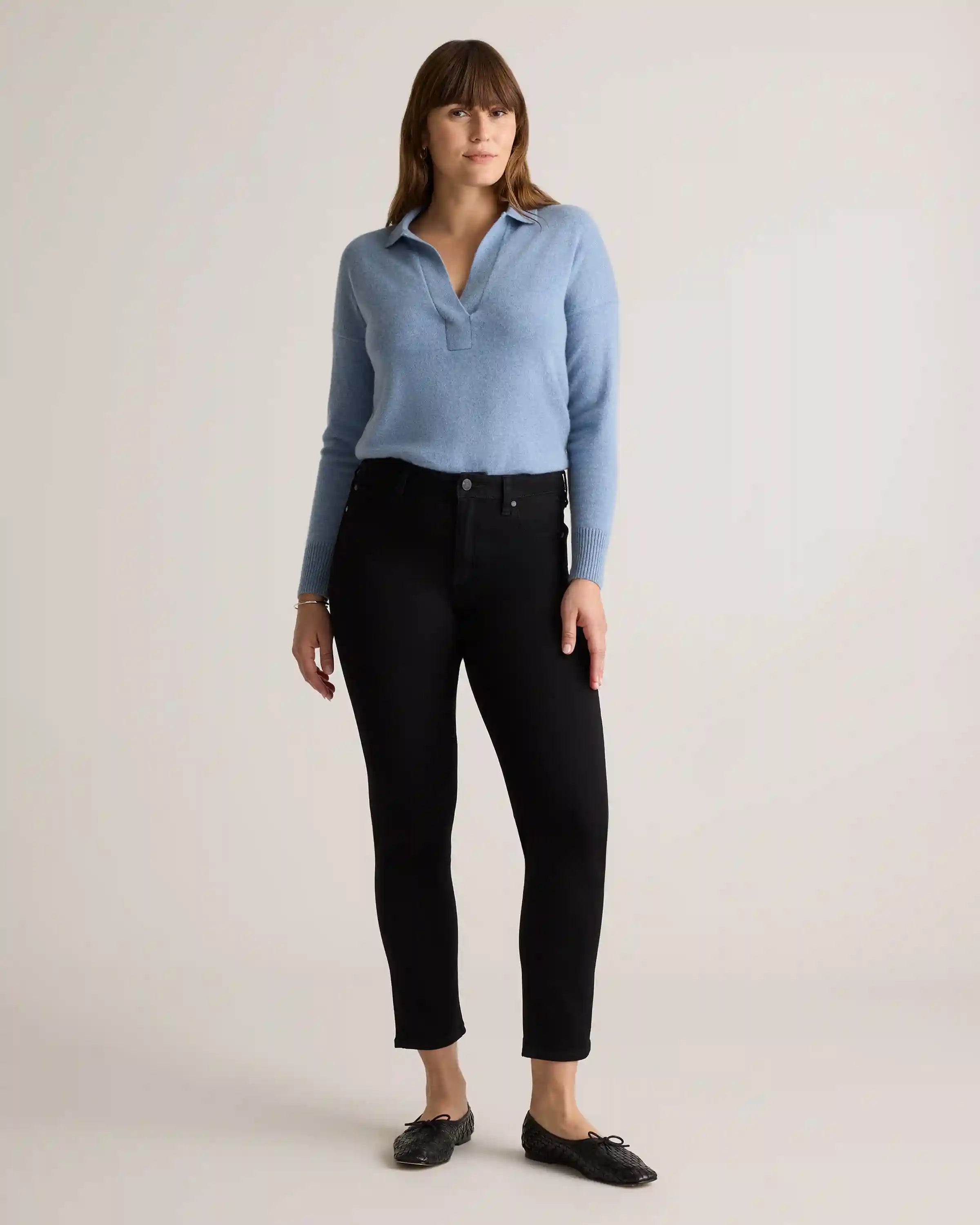 Luna Stretch Slim Straight Jeans