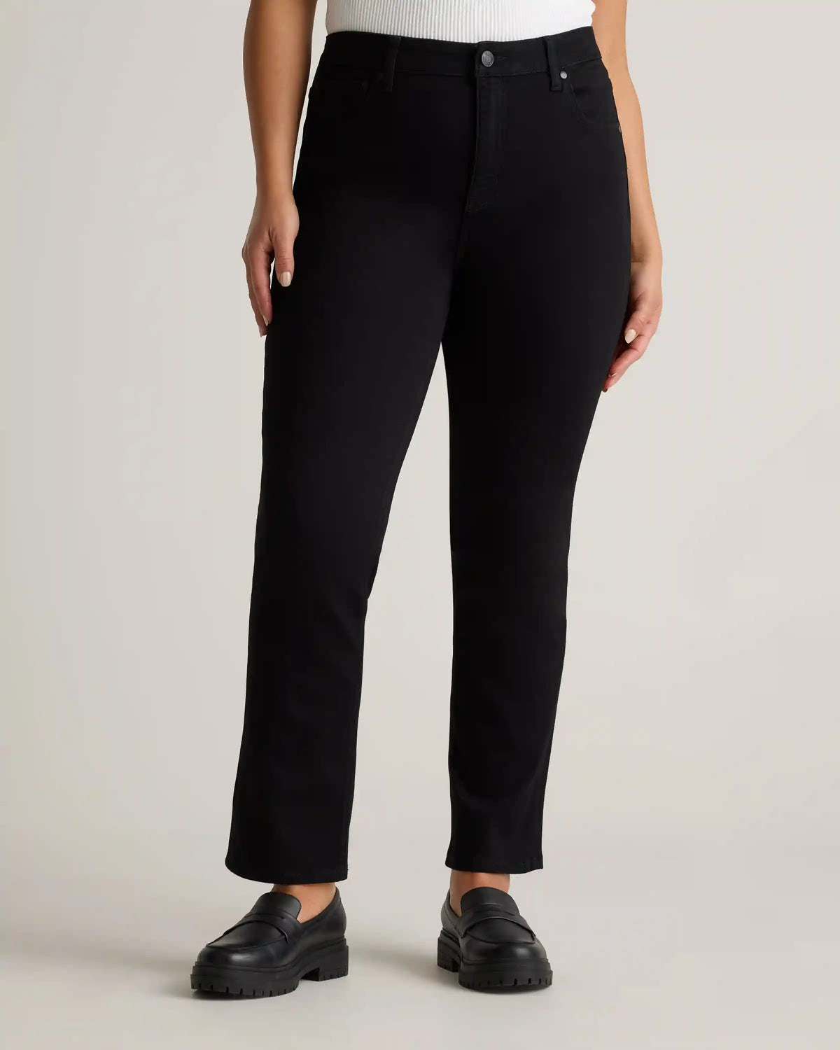 Luna Stretch Slim Straight Jeans