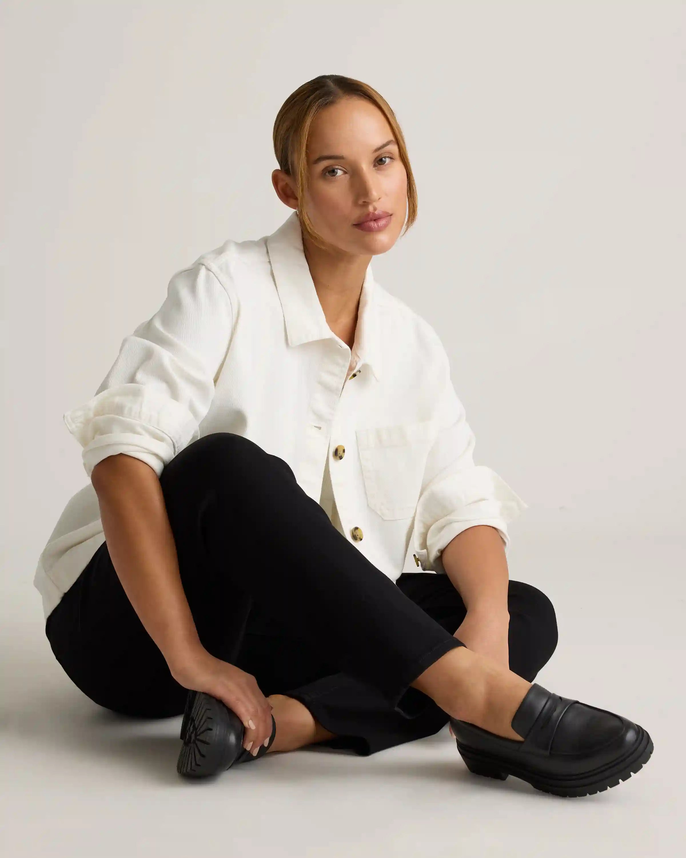 Luna Stretch Slim Straight Jeans