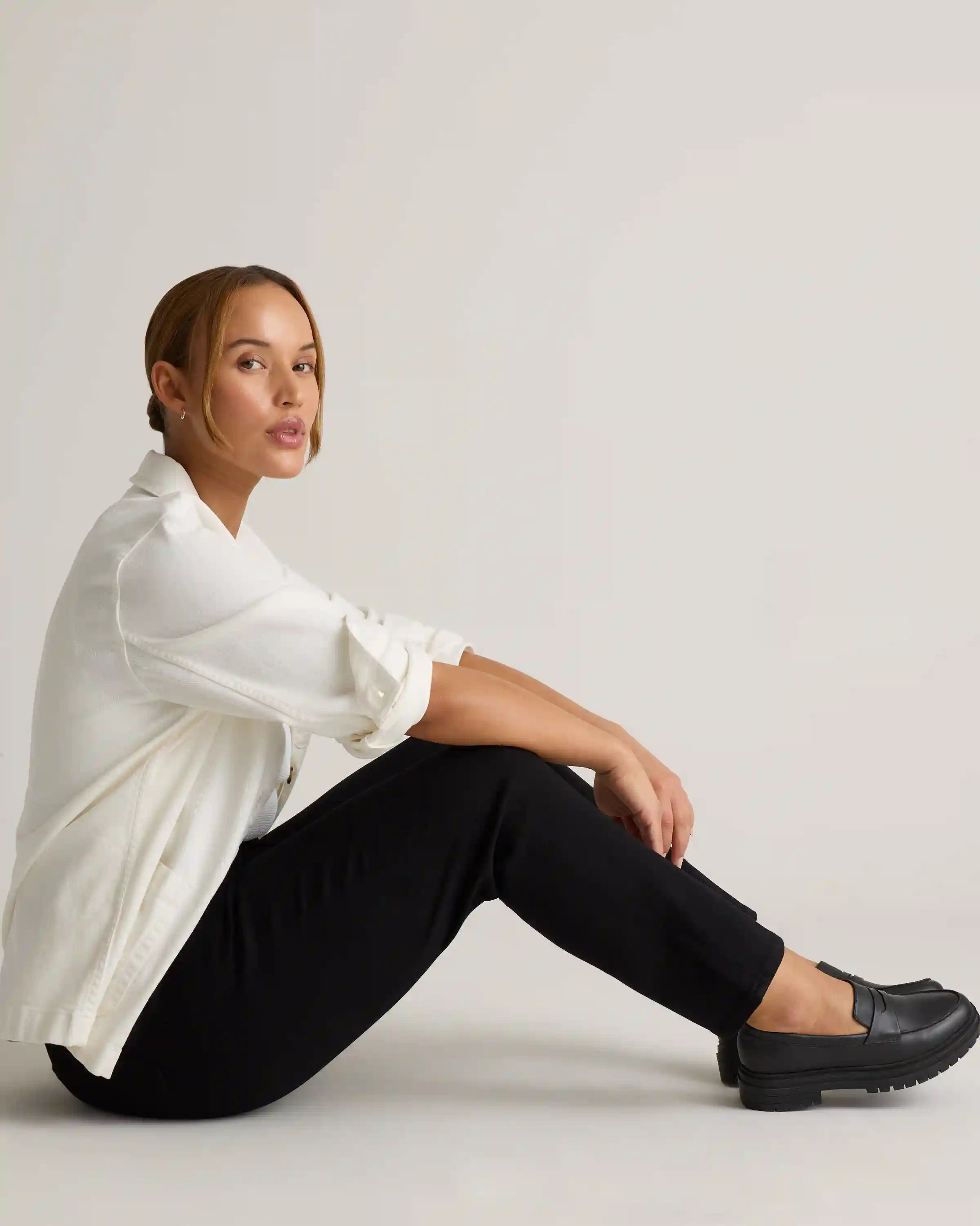 Luna Stretch Slim Straight Jeans