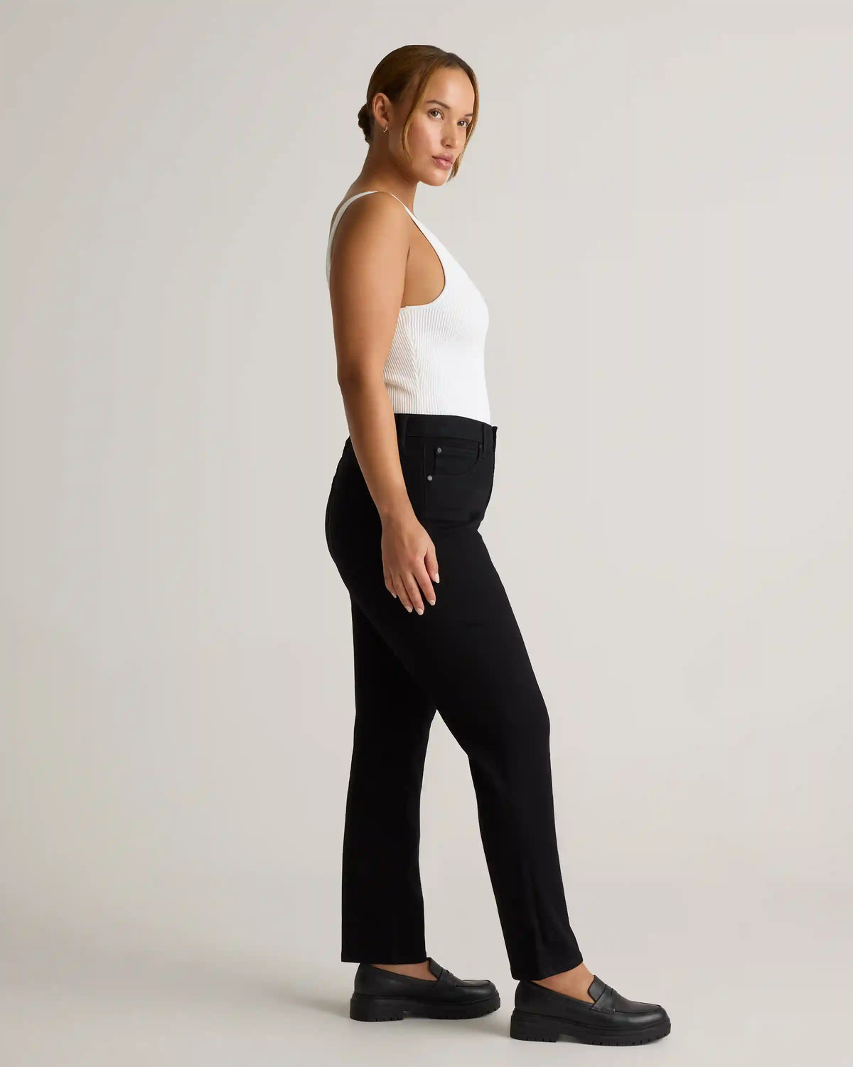 Luna Stretch Slim Straight Jeans