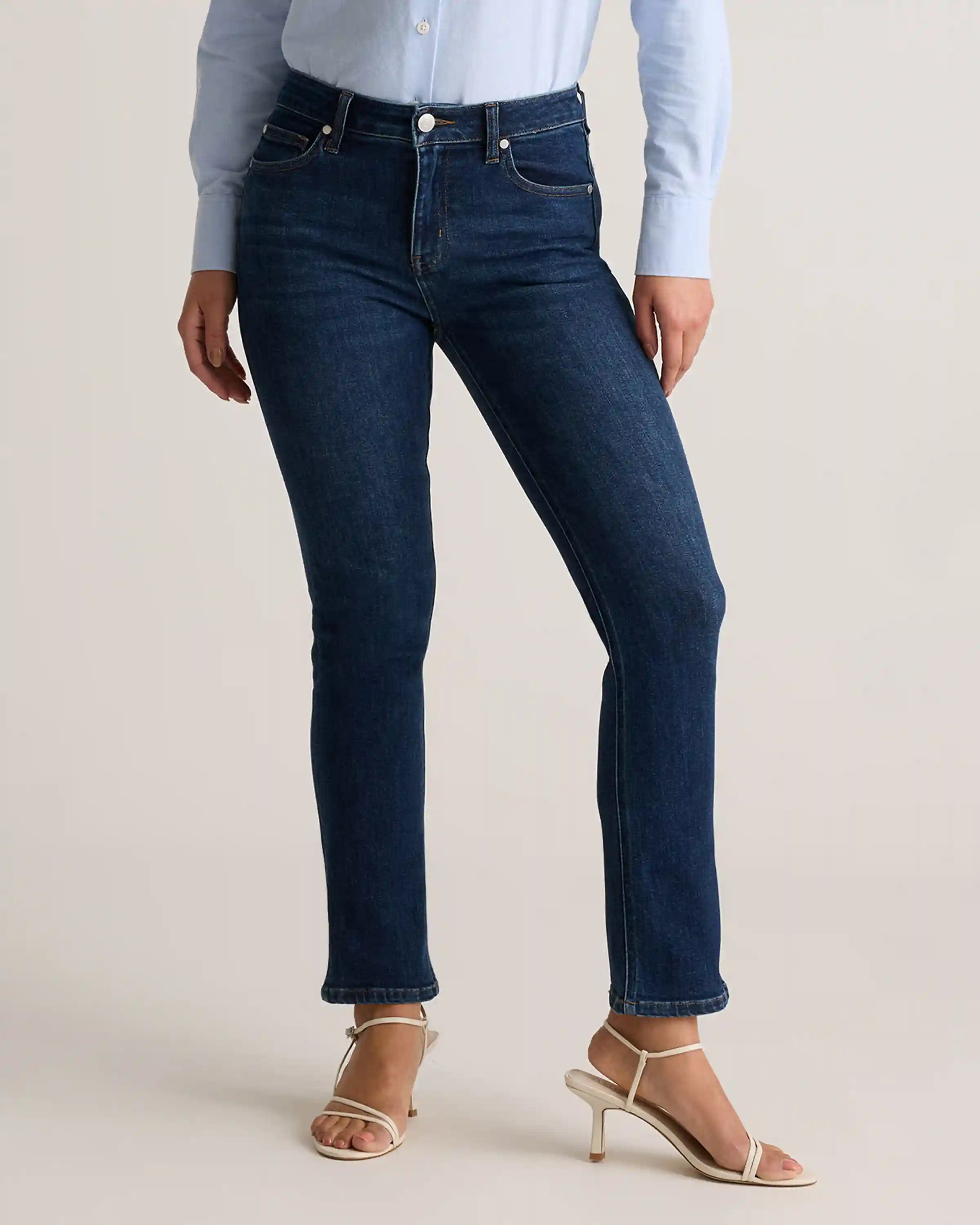 Luna Stretch Slim Straight Jeans