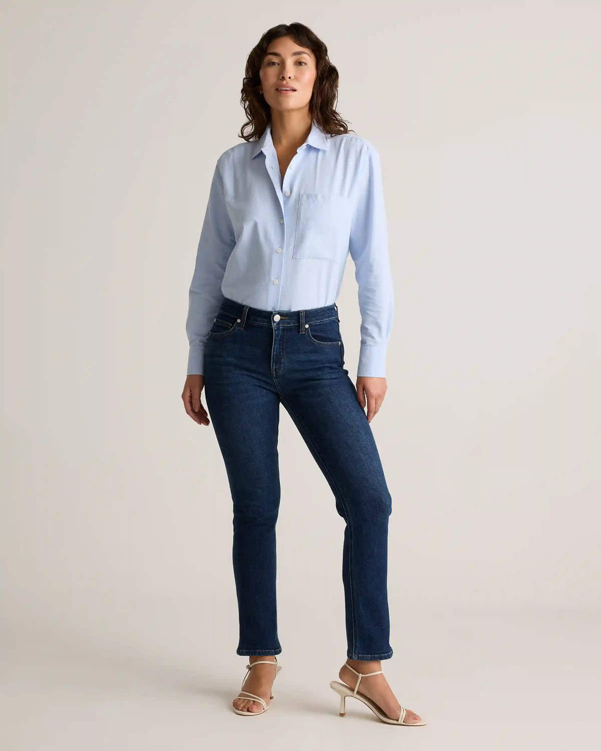Luna Stretch Slim Straight Jeans
