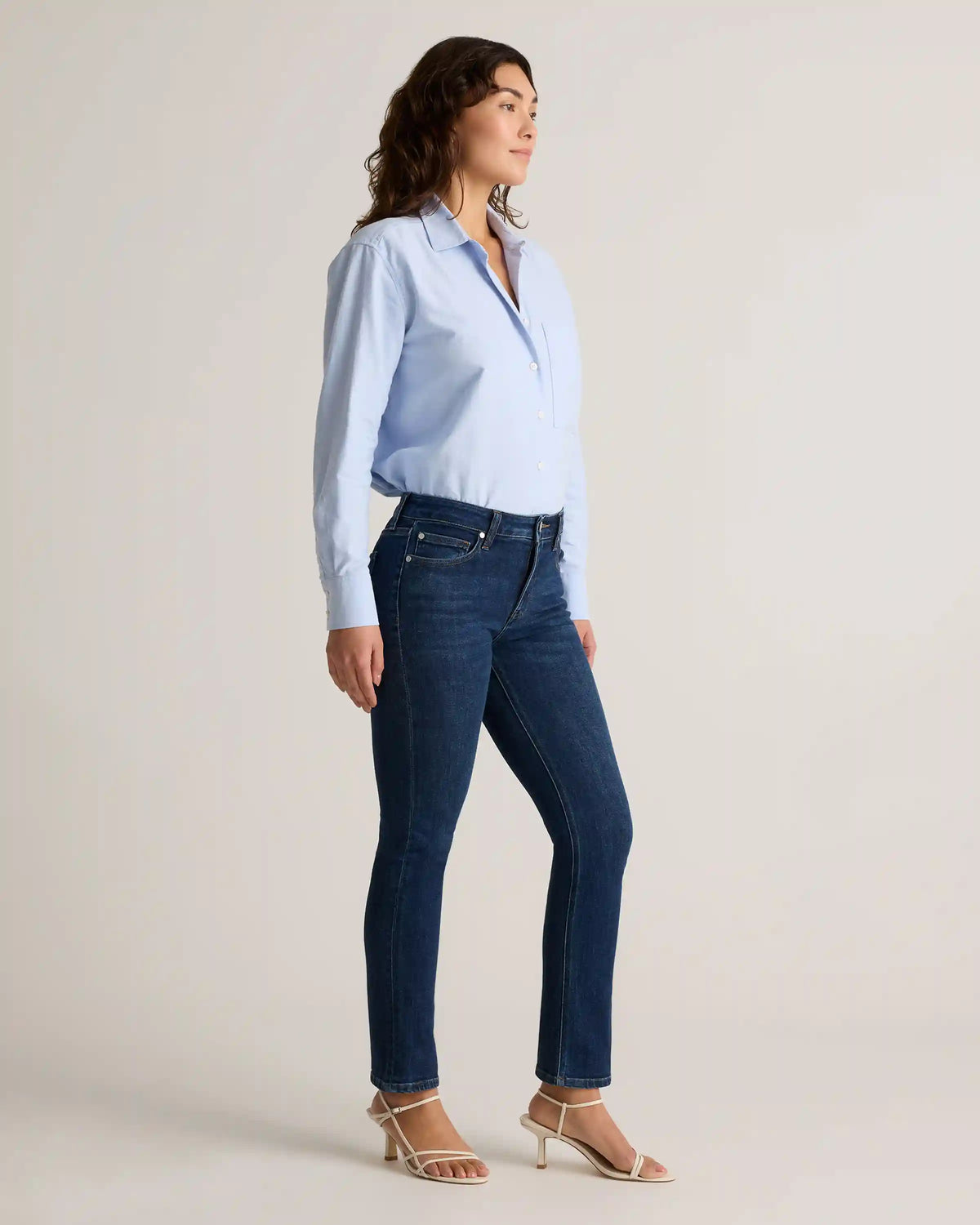 Luna Stretch Slim Straight Jeans