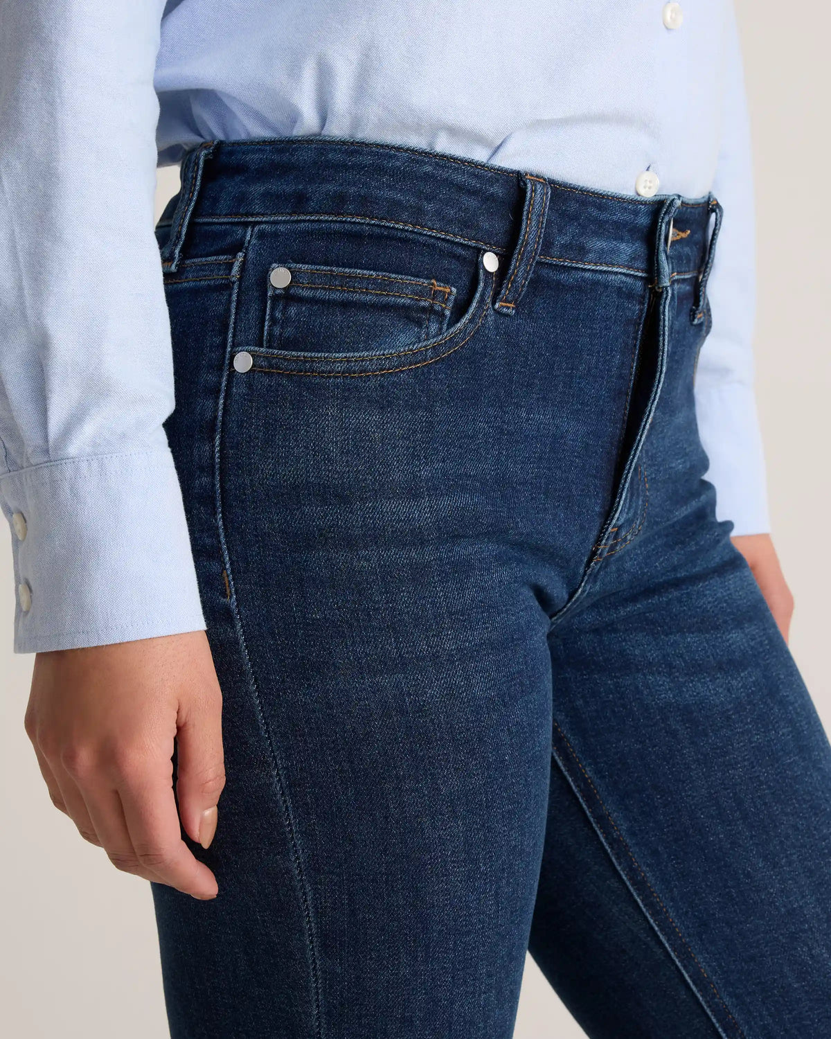 Luna Stretch Slim Straight Jeans