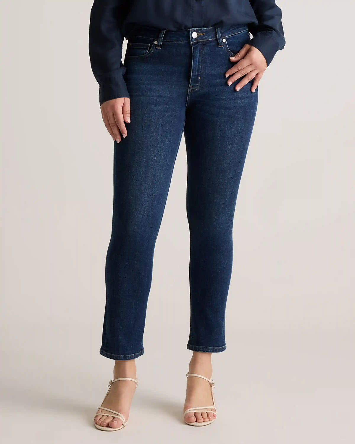 Luna Stretch Slim Straight Jeans