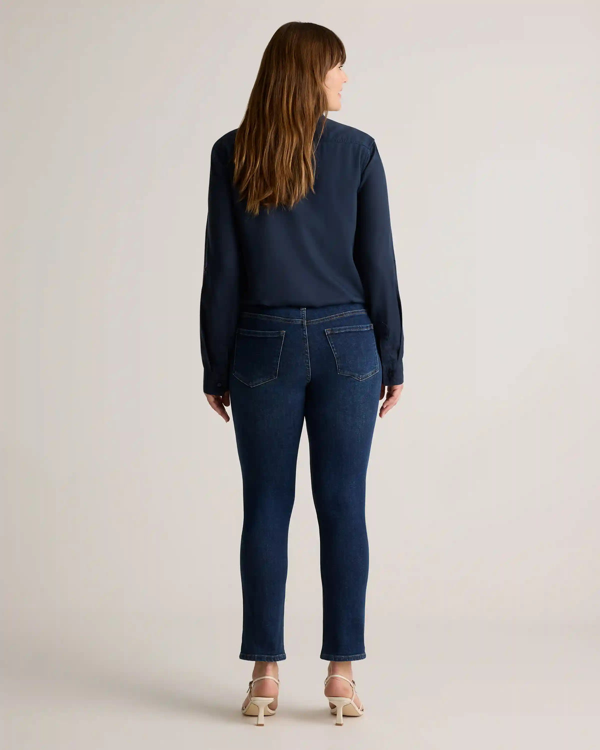 Luna Stretch Slim Straight Jeans