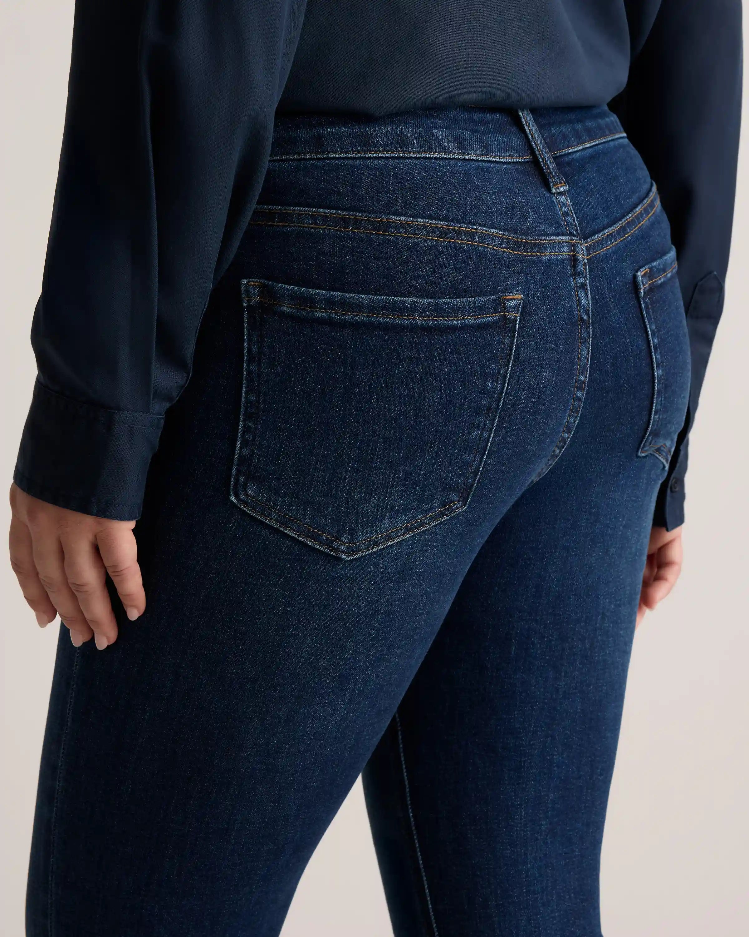Luna Stretch Slim Straight Jeans