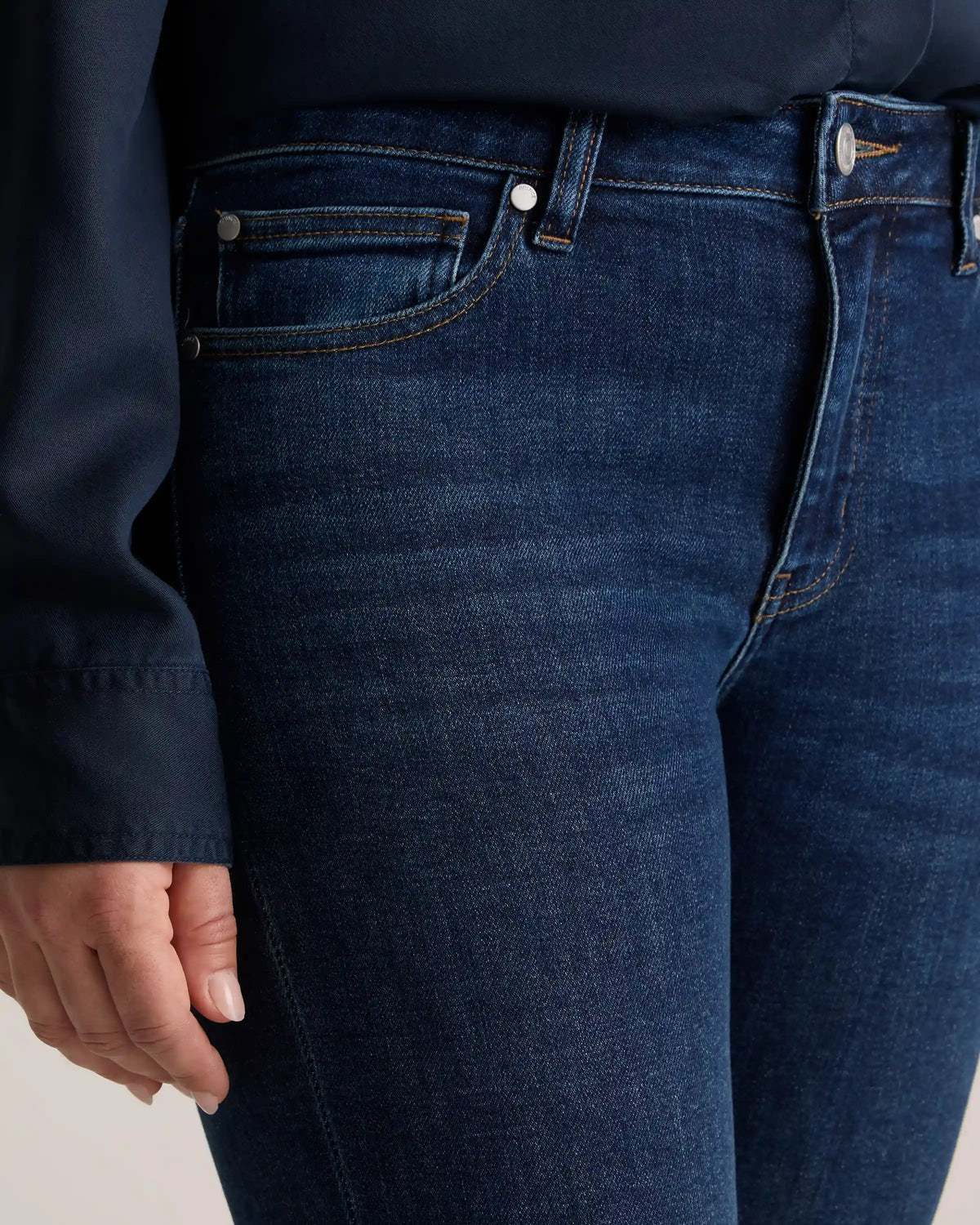 Luna Stretch Slim Straight Jeans