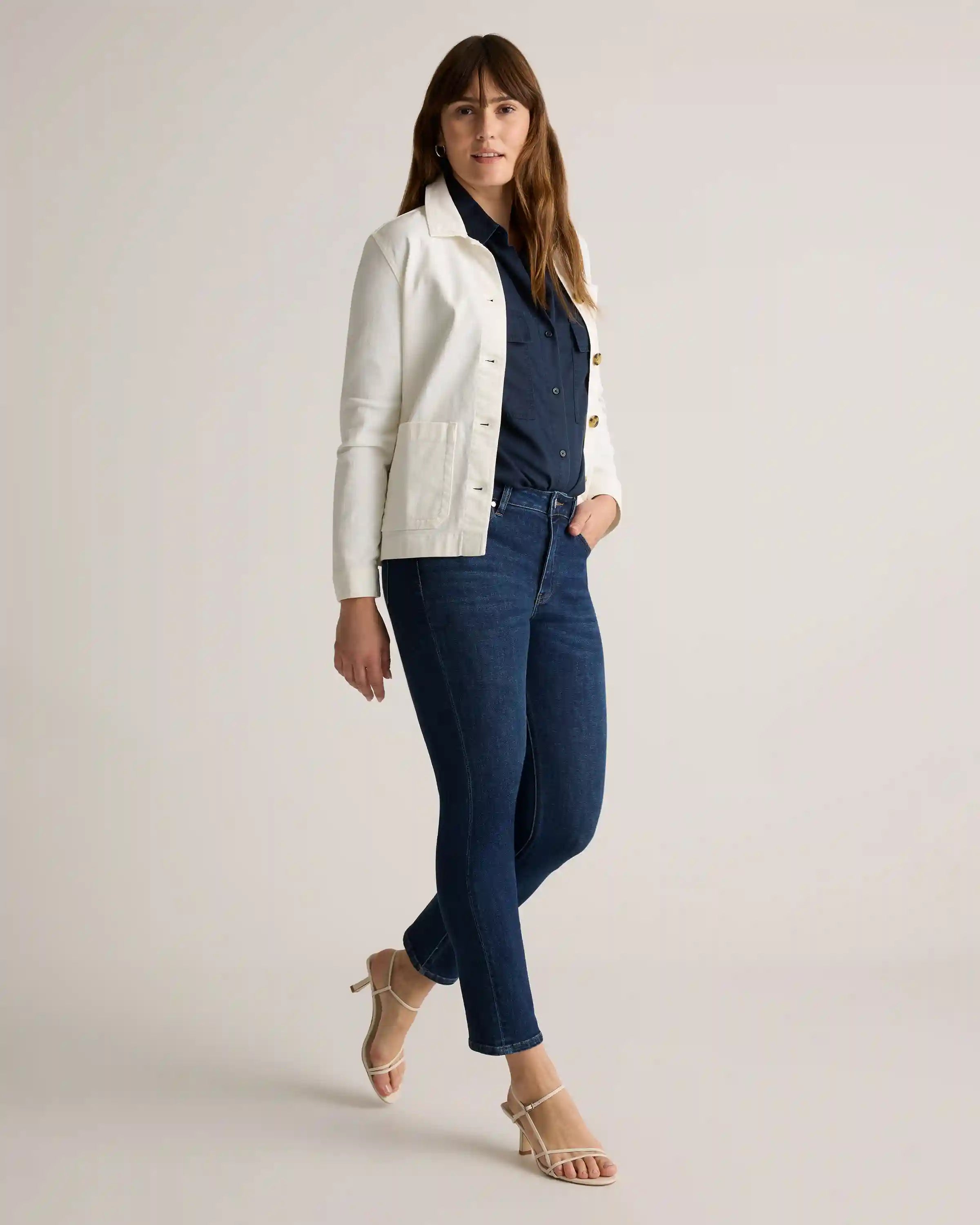 Luna Stretch Slim Straight Jeans
