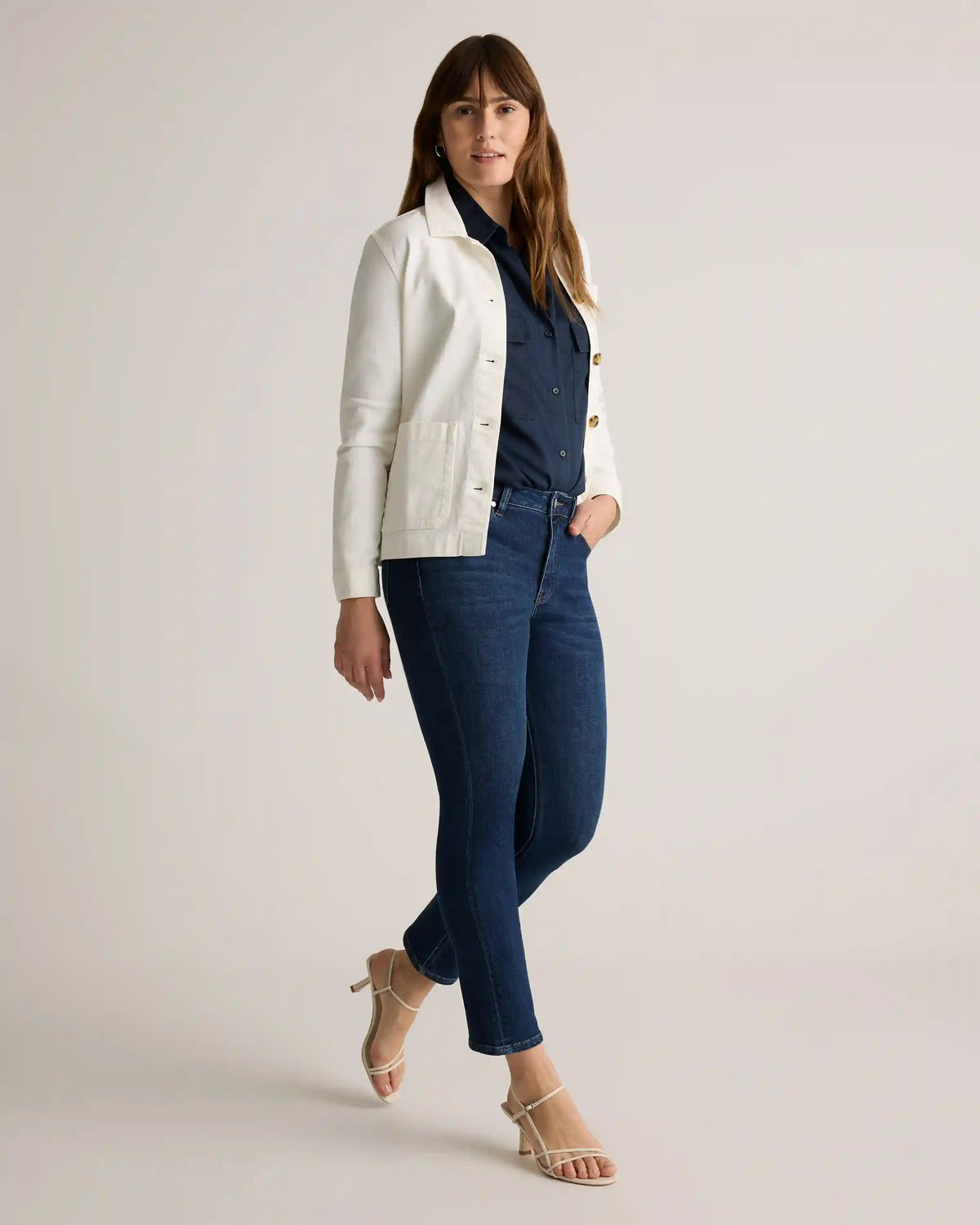 Luna Stretch Slim Straight Jeans