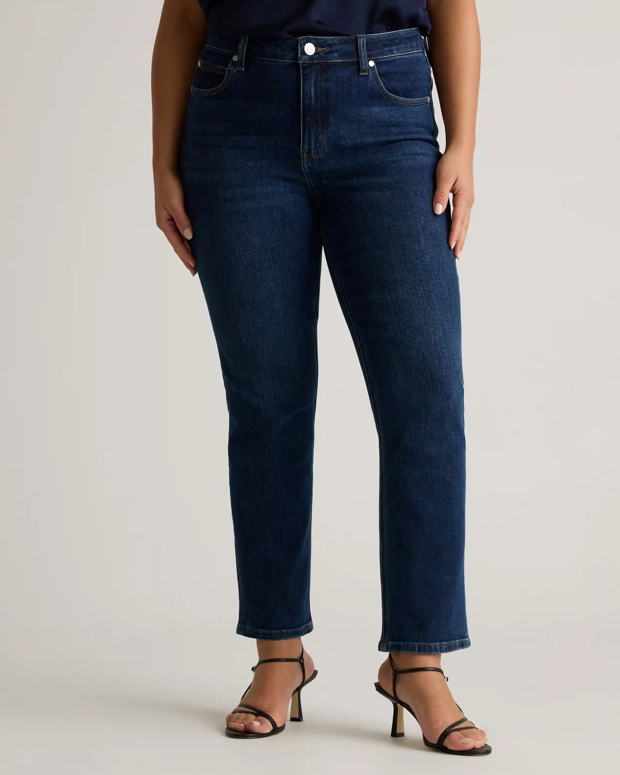 Luna Stretch Slim Straight Jeans