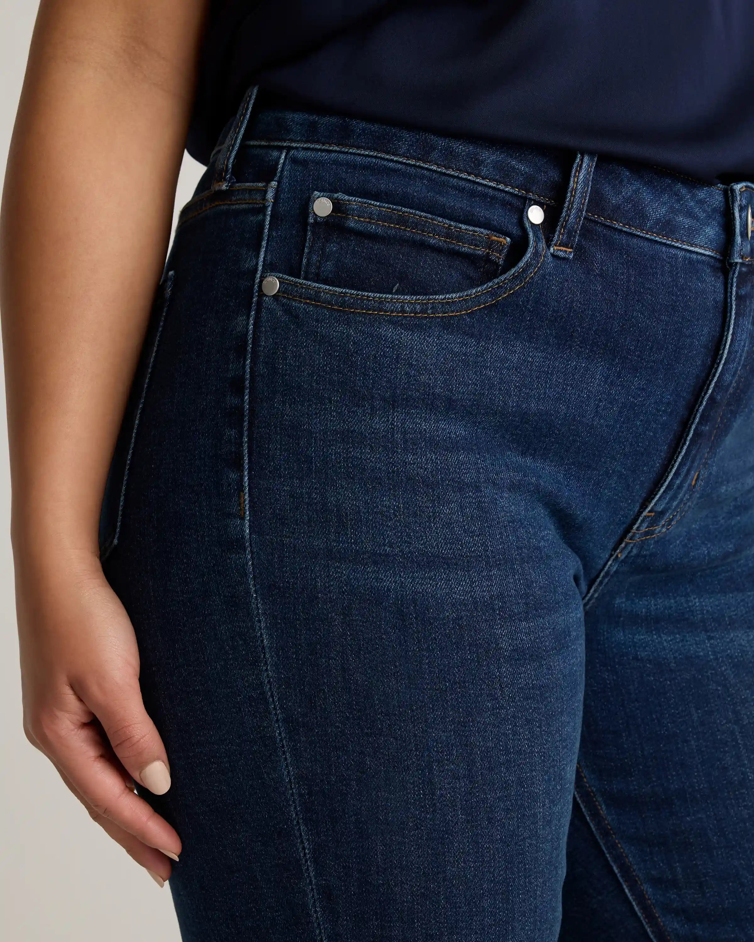 Luna Stretch Slim Straight Jeans
