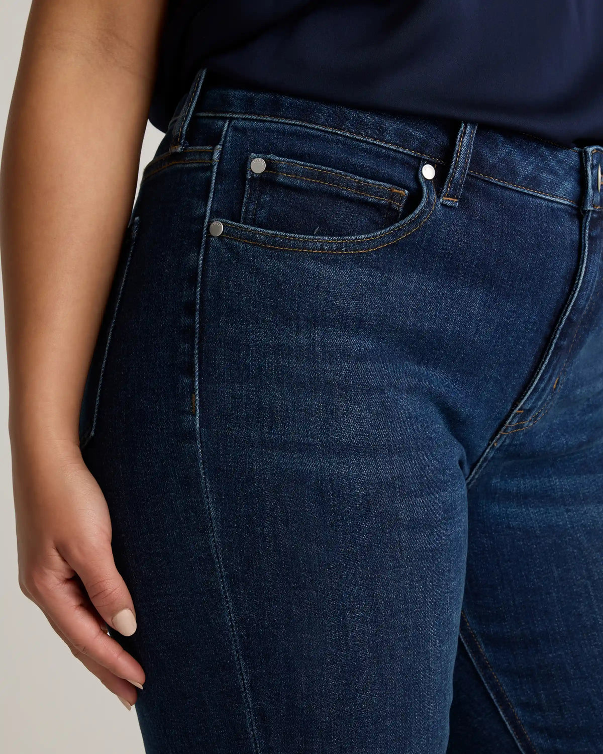 Luna Stretch Slim Straight Jeans