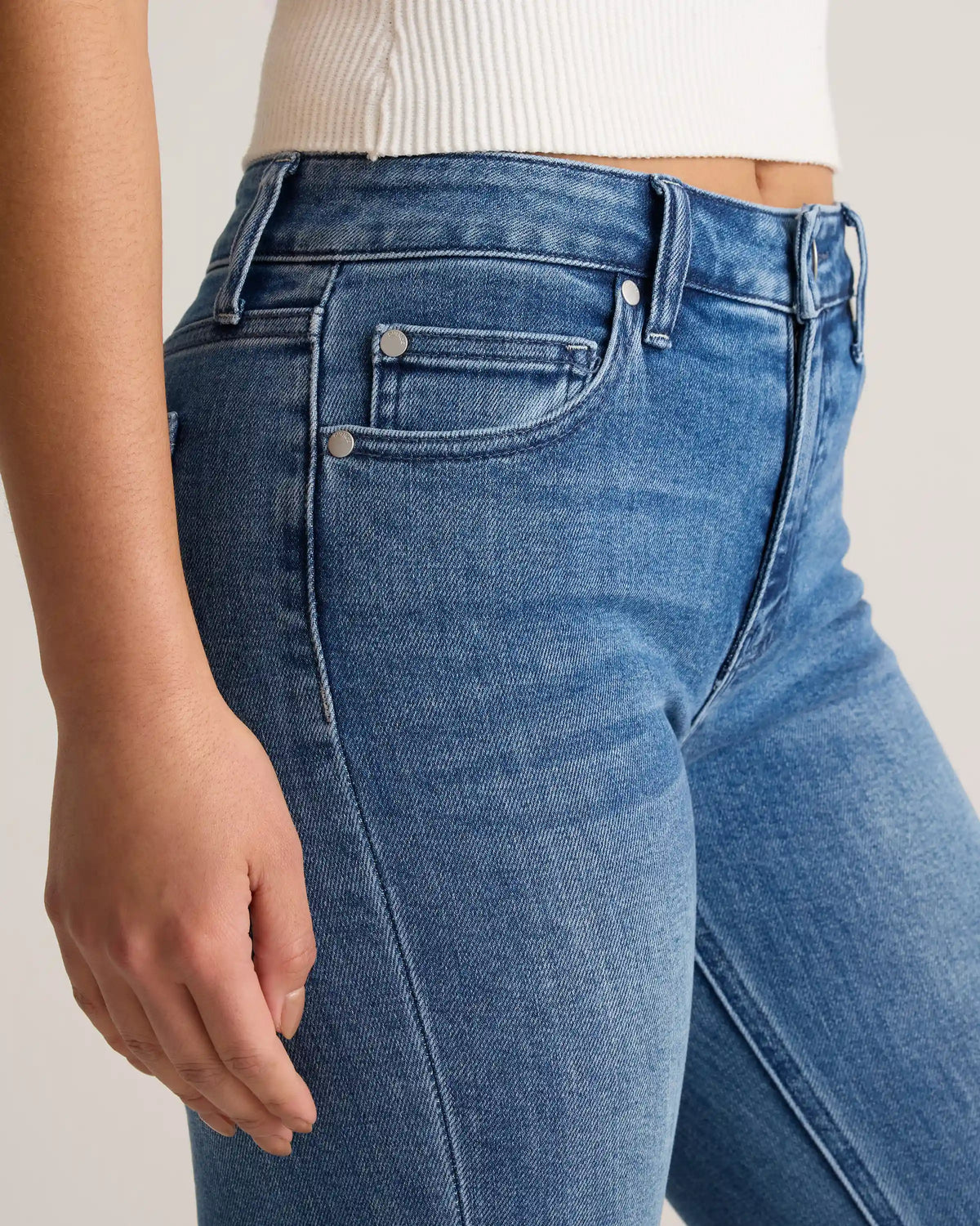 Luna Stretch Slim Straight Jeans