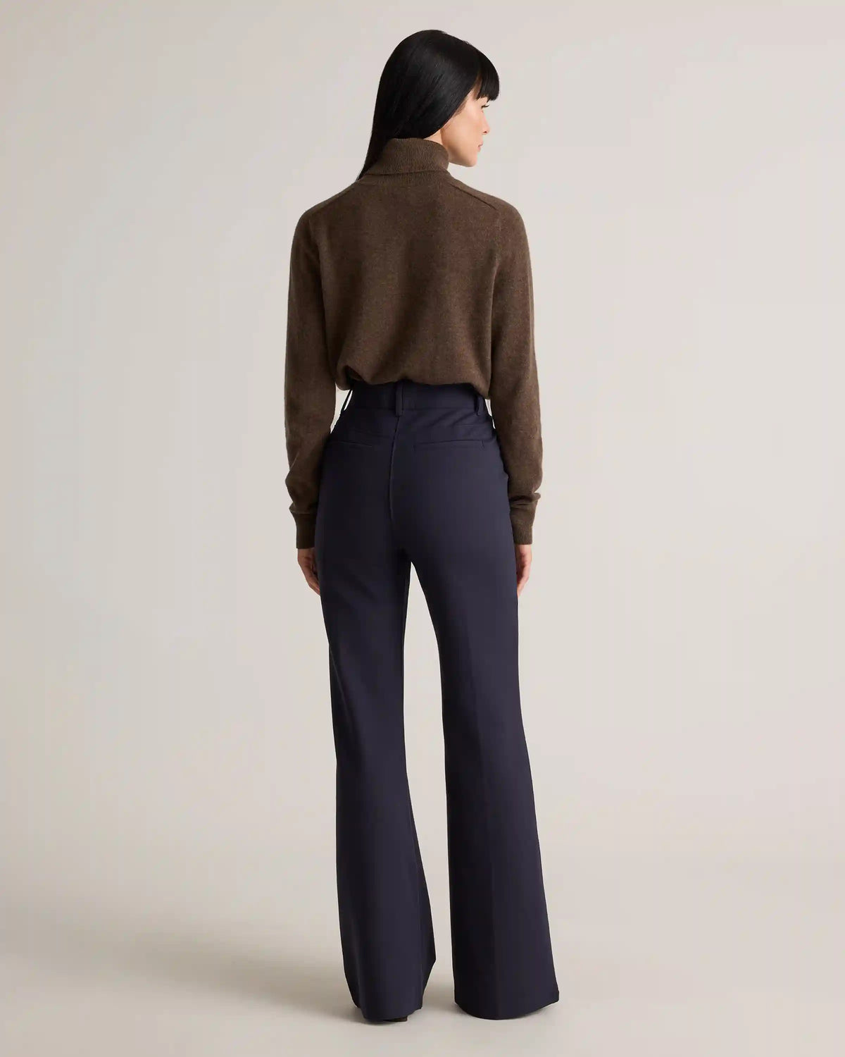 Ultra-Stretch Ponte Flare Leg Pants