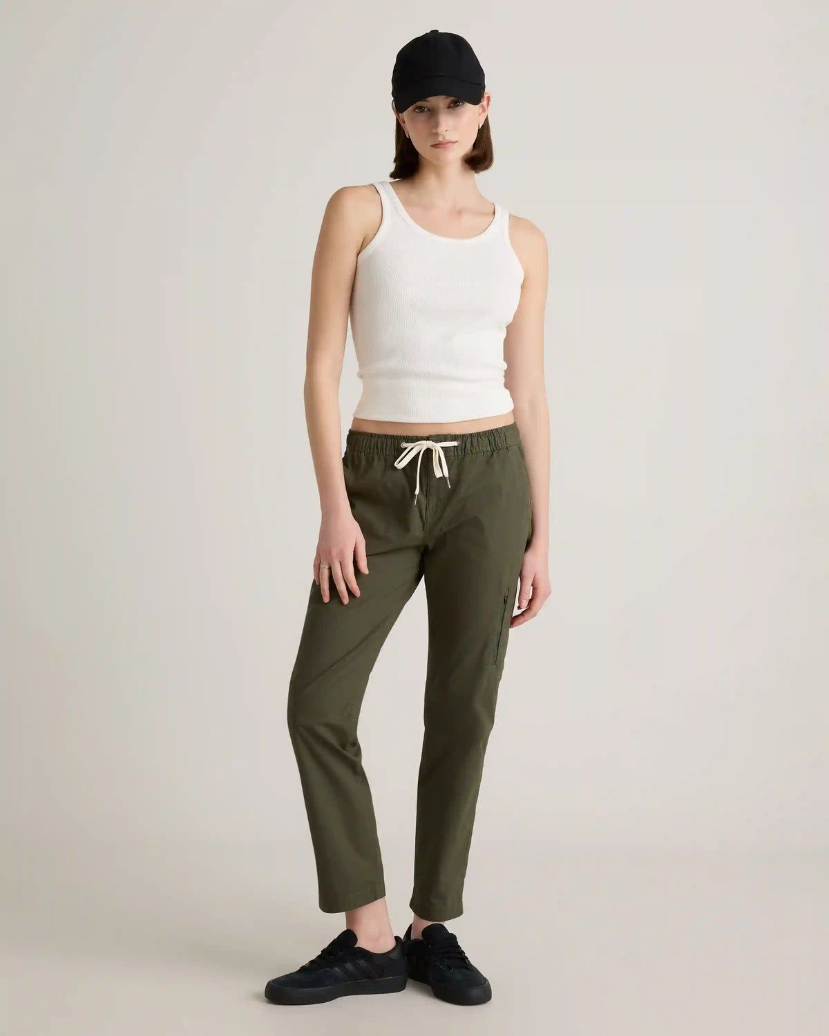 Organic Stretch Ripstop Straight Pants