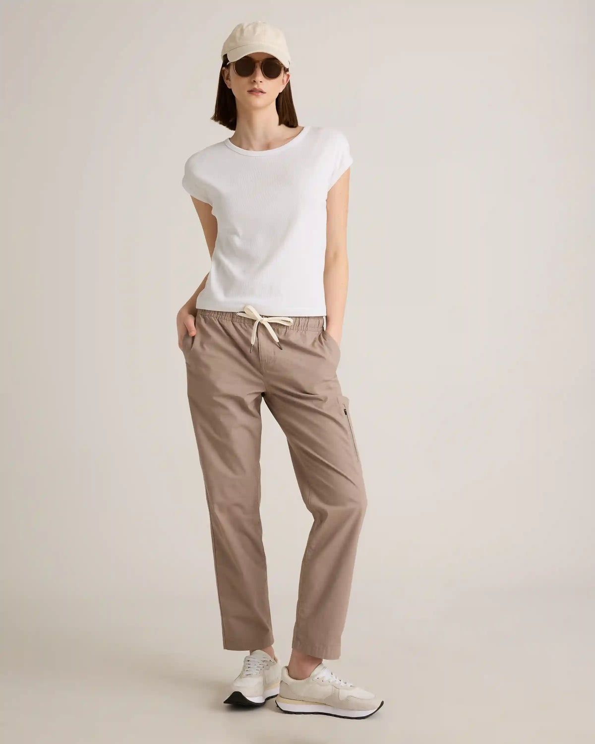 Organic Stretch Ripstop Straight Pants