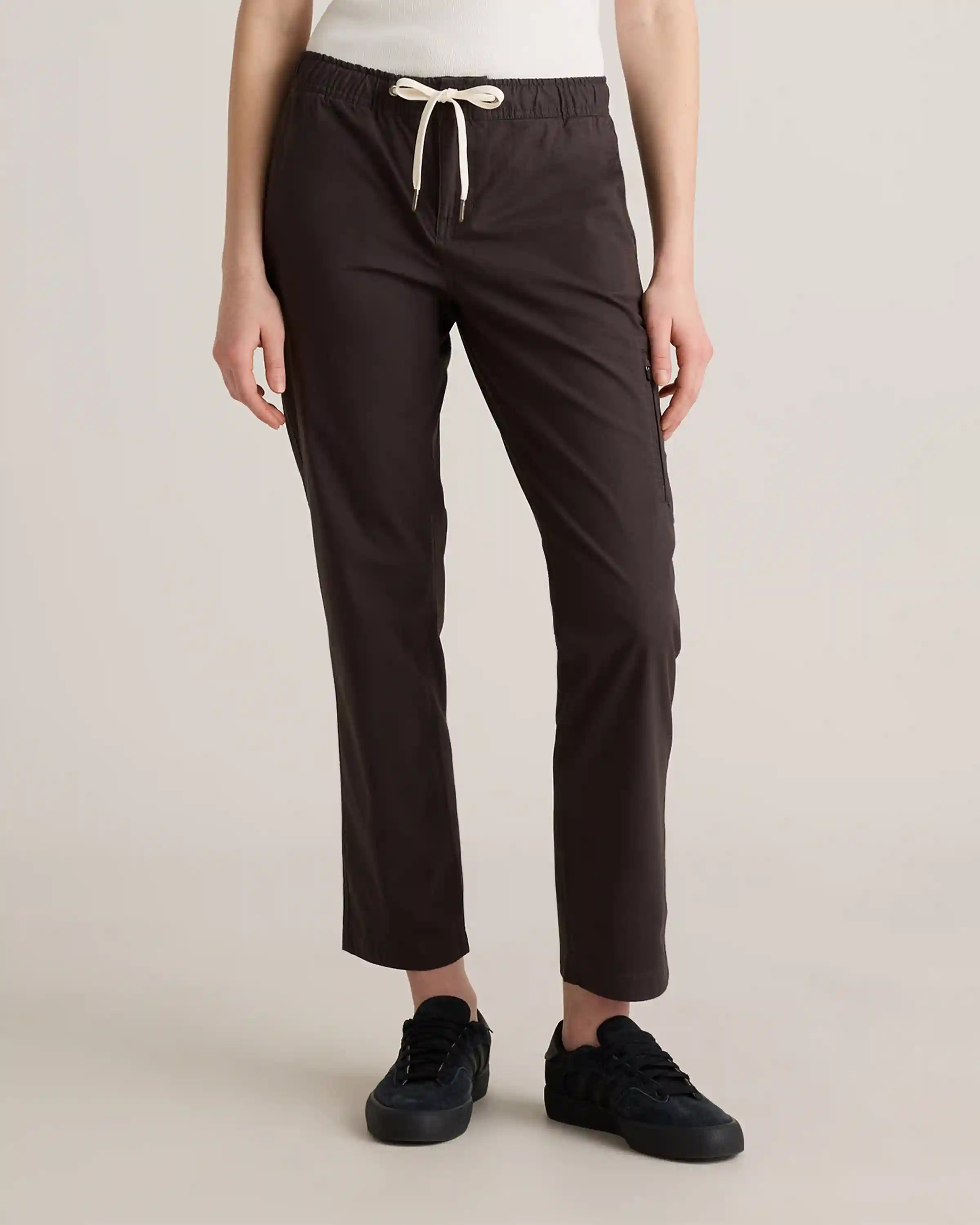Organic Stretch Ripstop Straight Pants