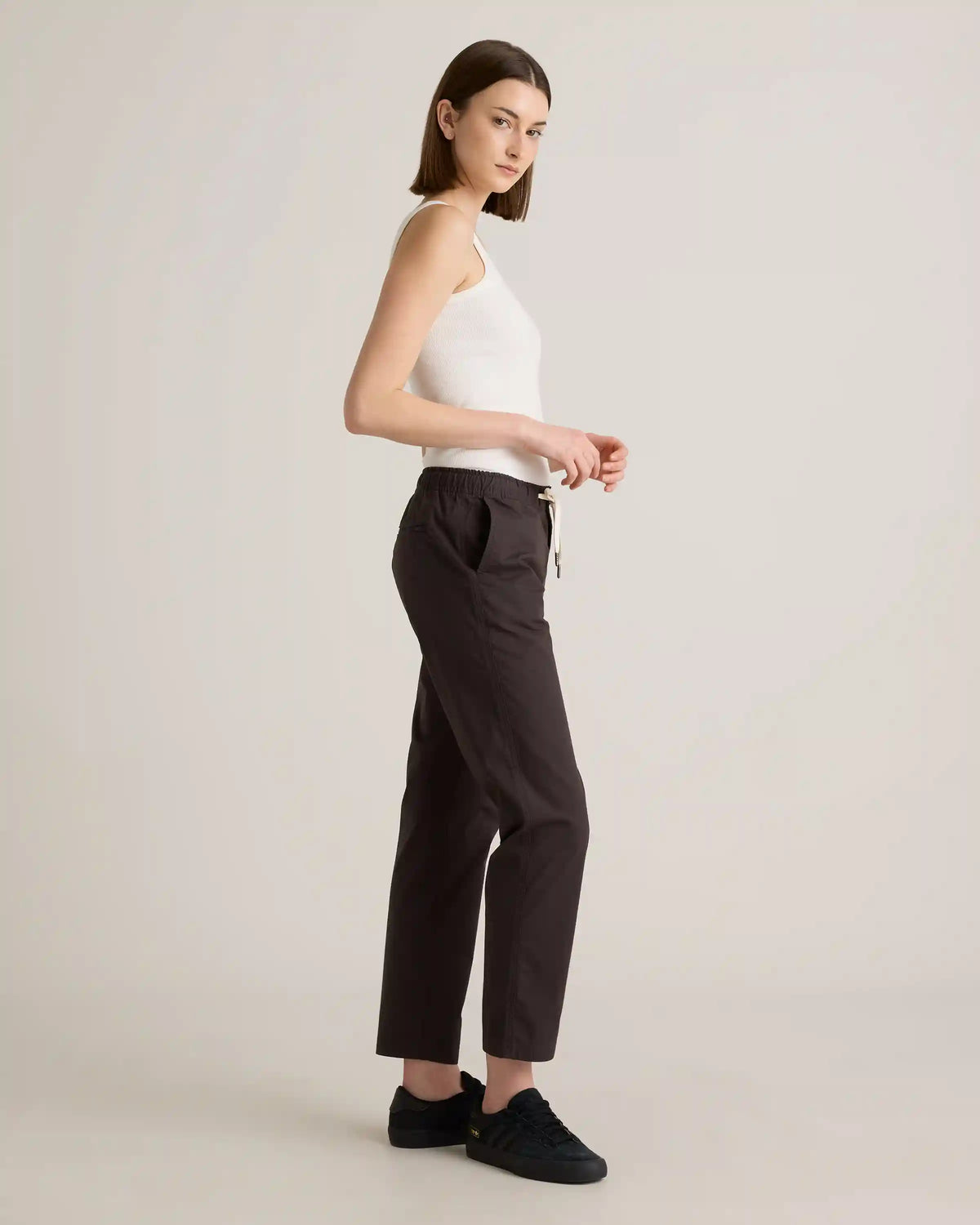 Organic Stretch Ripstop Straight Pants
