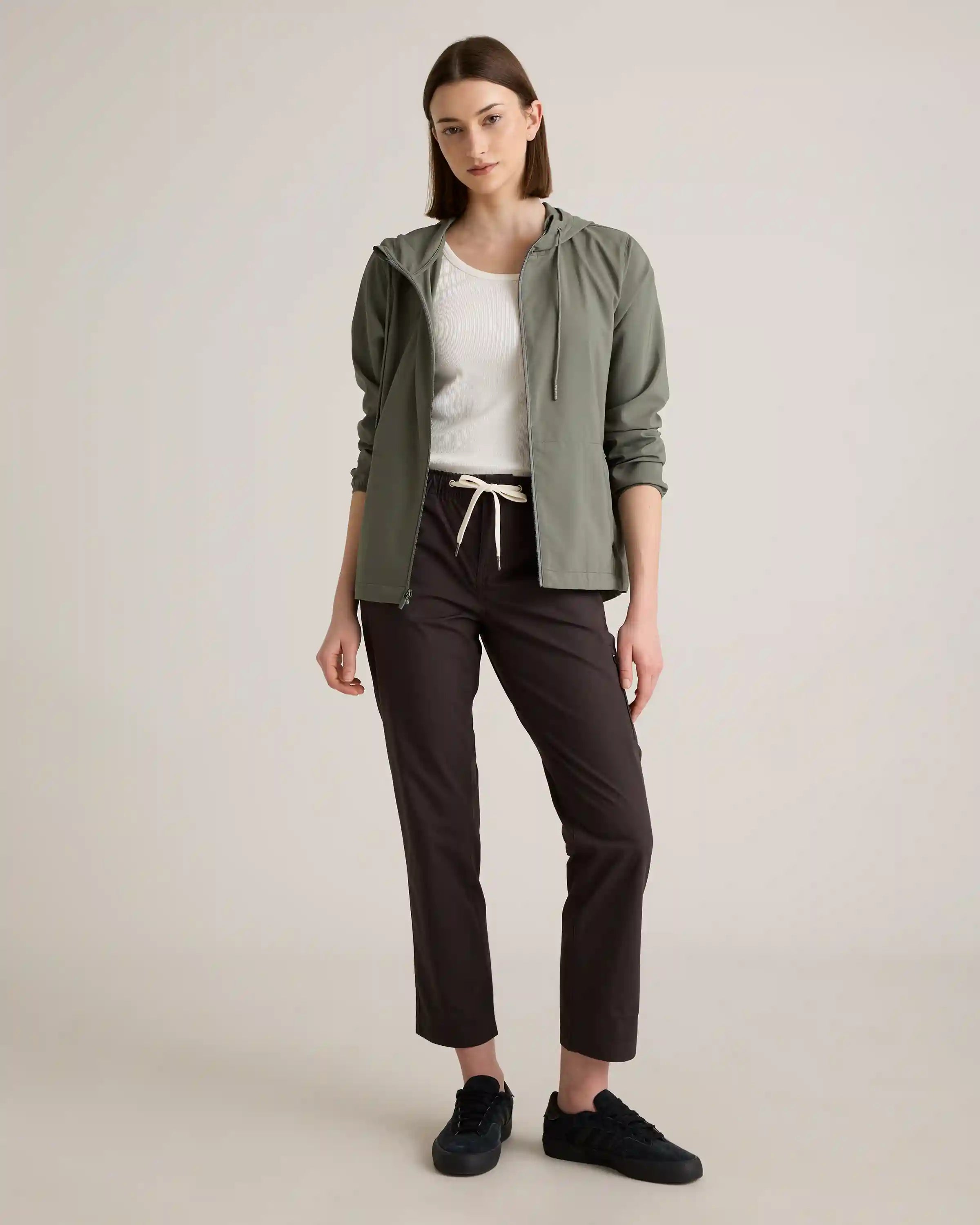 Organic Stretch Ripstop Straight Pants