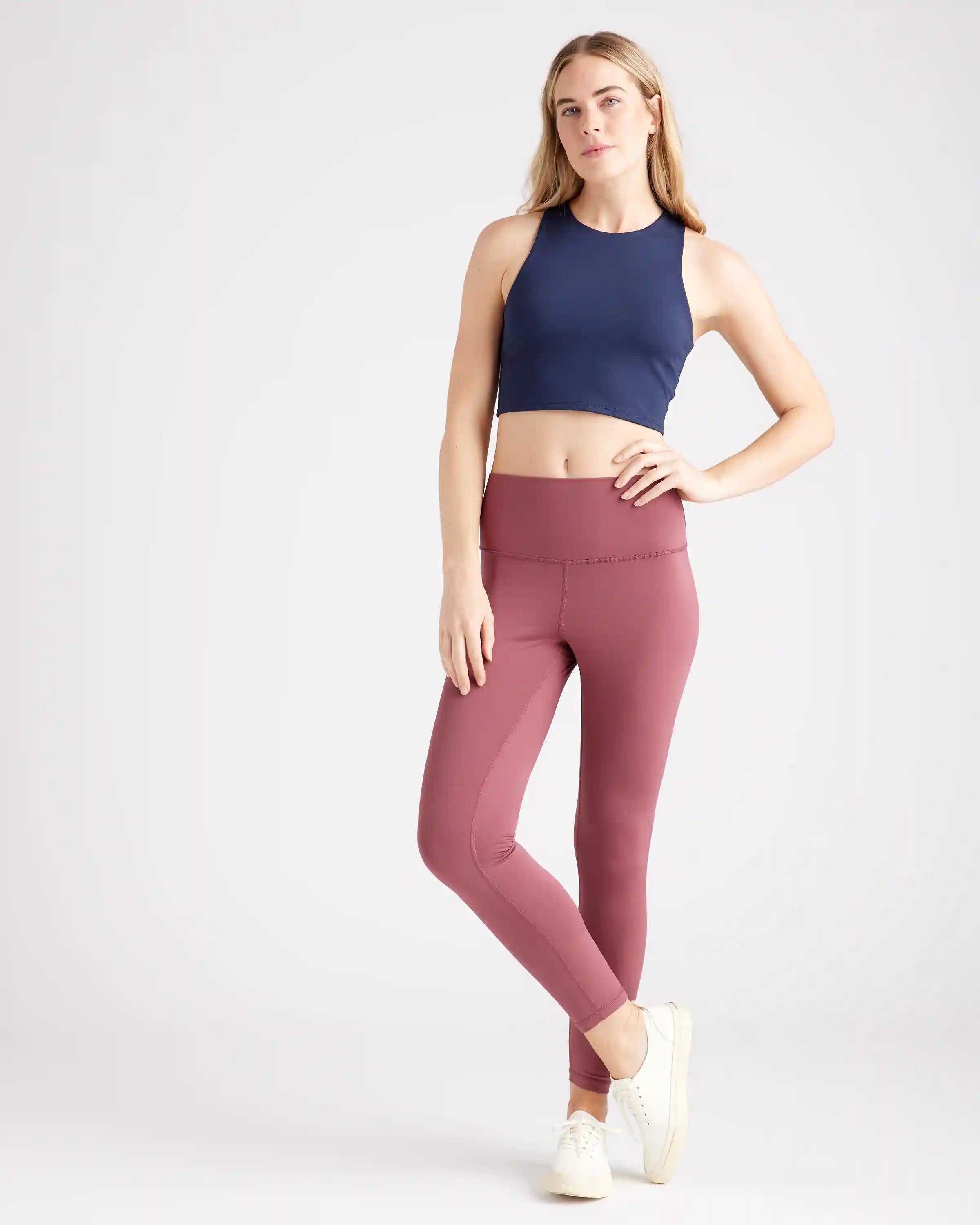 Ultra-Soft High-Neck Cropped Tank