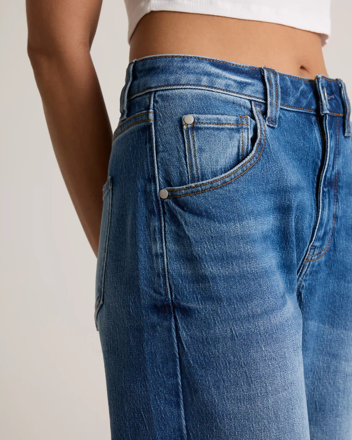 Bella Stretch Barrel Jeans