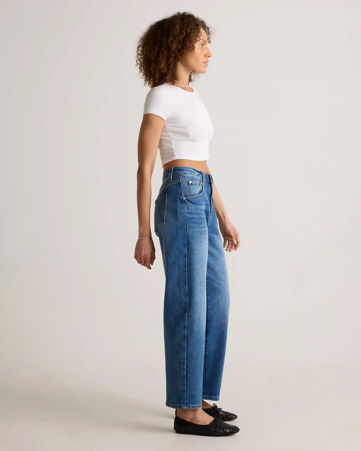 Bella Stretch Barrel Jeans