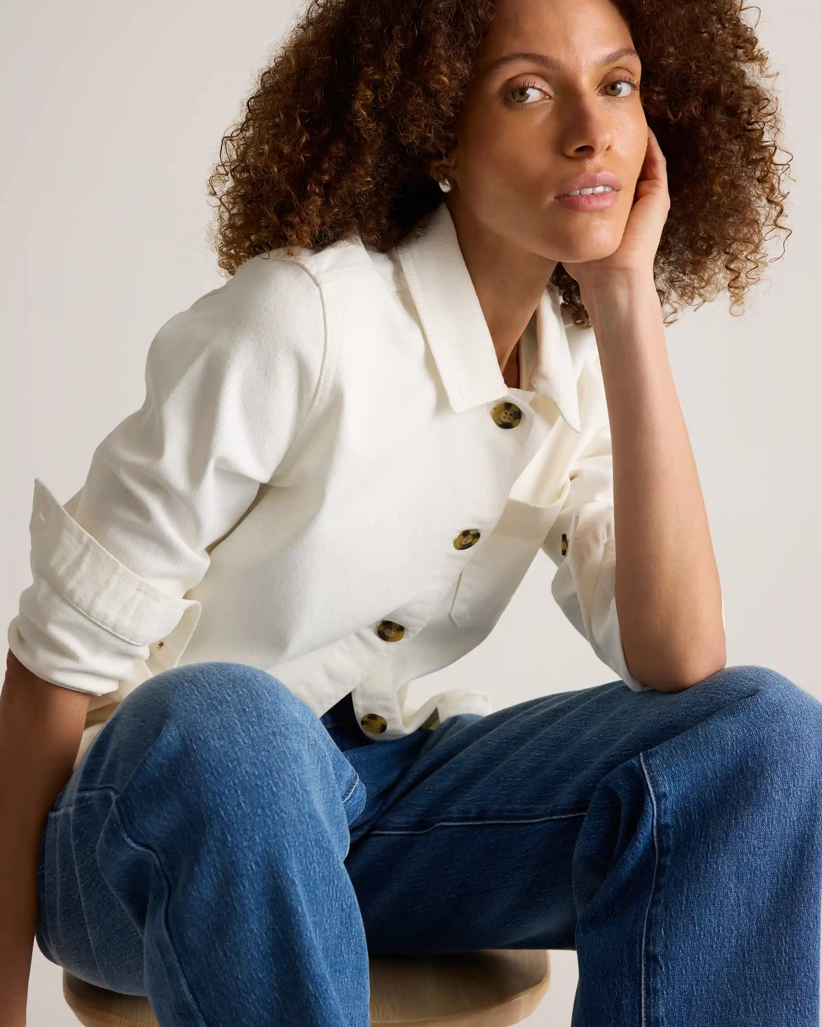 Bella Stretch Barrel Jeans