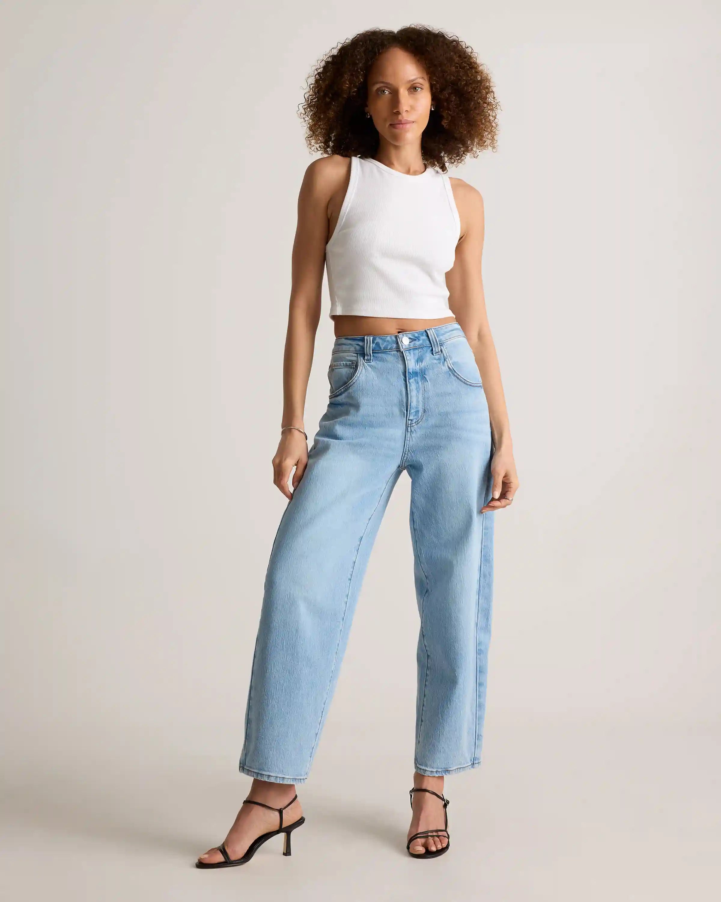 Bella Stretch Barrel Jeans