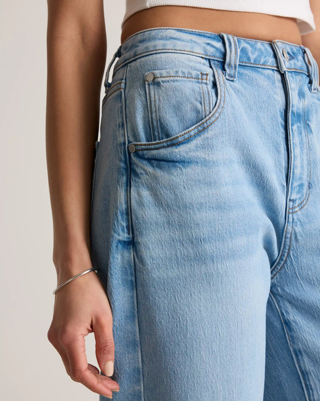 Bella Stretch Barrel Jeans