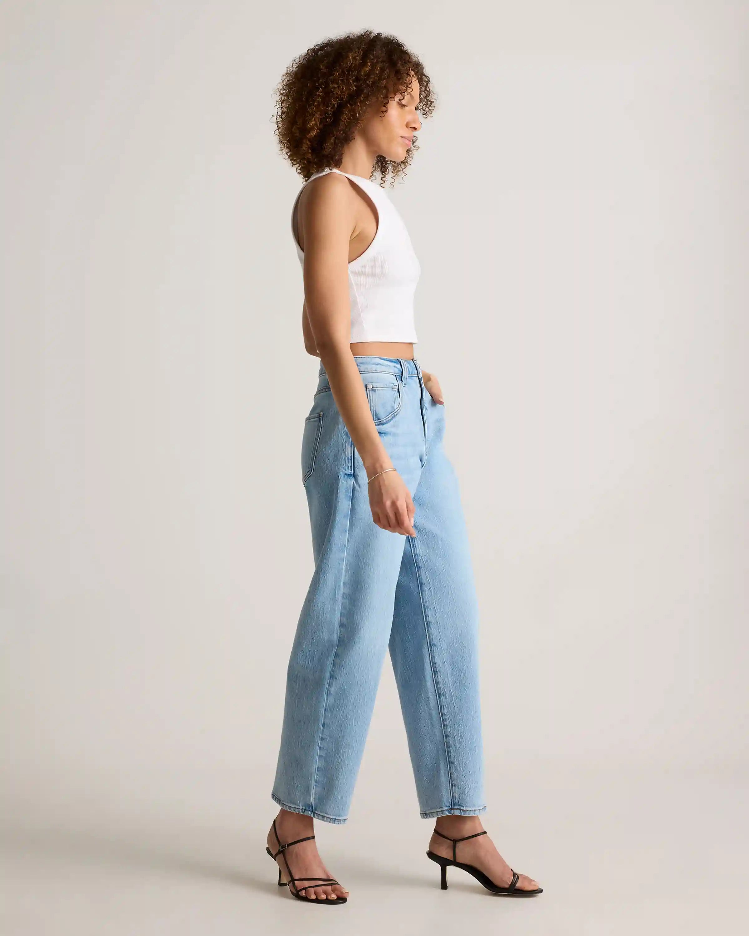 Bella Stretch Barrel Jeans