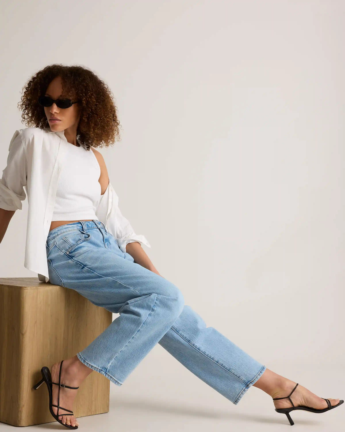 Bella Stretch Barrel Jeans
