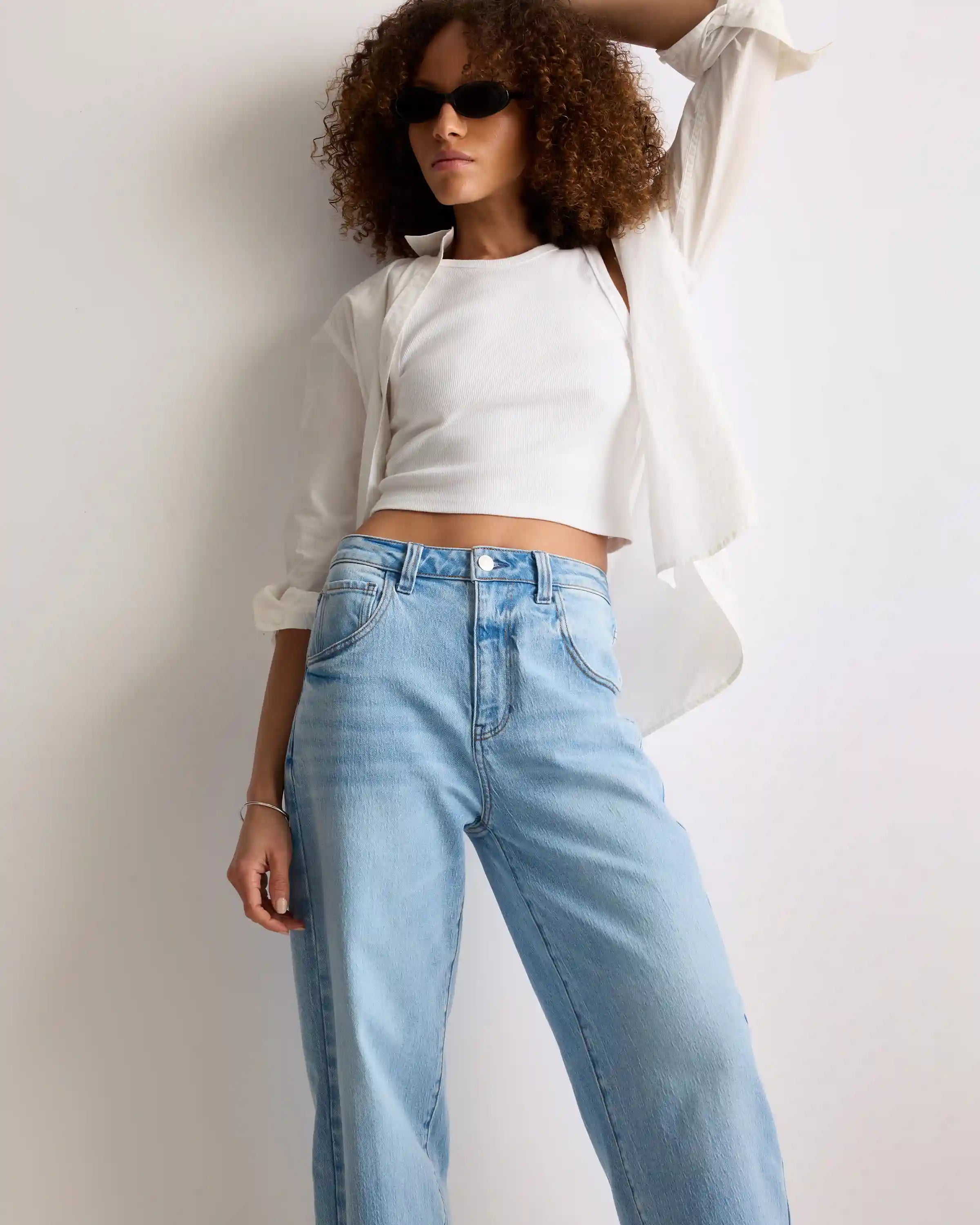 Bella Stretch Barrel Jeans