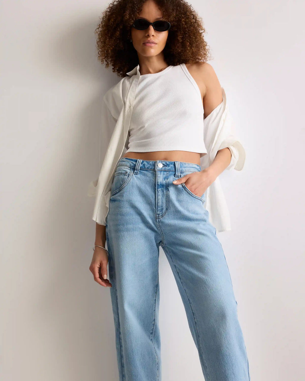 Bella Stretch Barrel Jeans