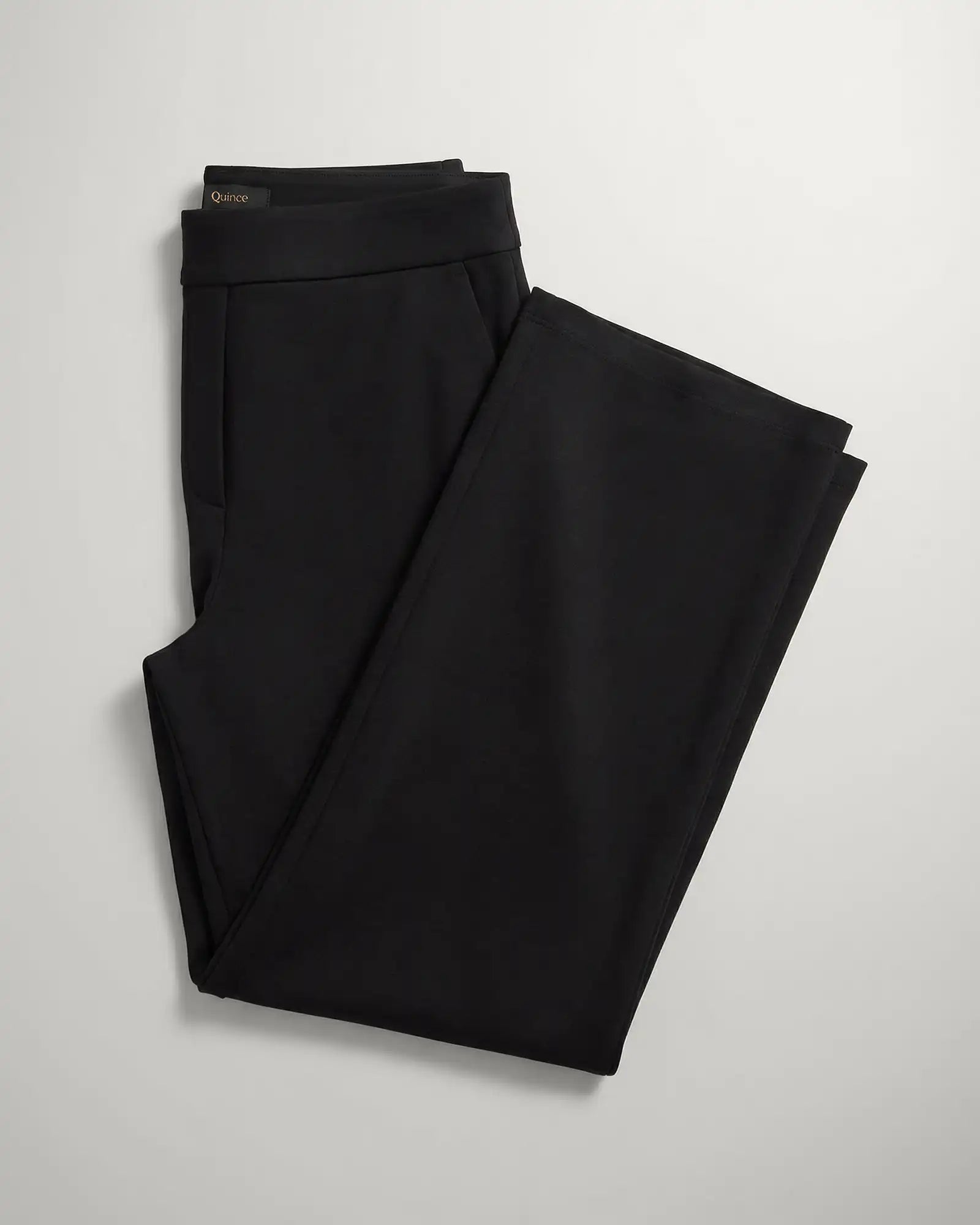 Ultra-Stretch Ponte Wide Leg Pants